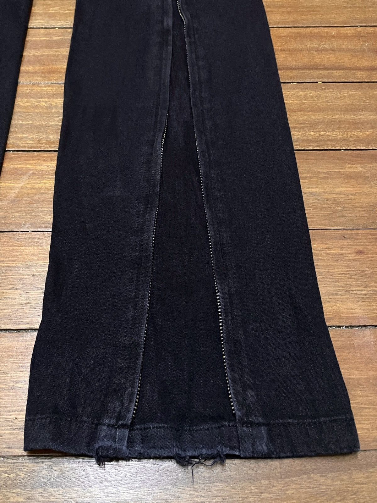 14th Addiction Very Rare Vintage Japanese Brand Tactical Flared Jeans 1990s Size US 34 / EU 50 - 8 Thumbnail