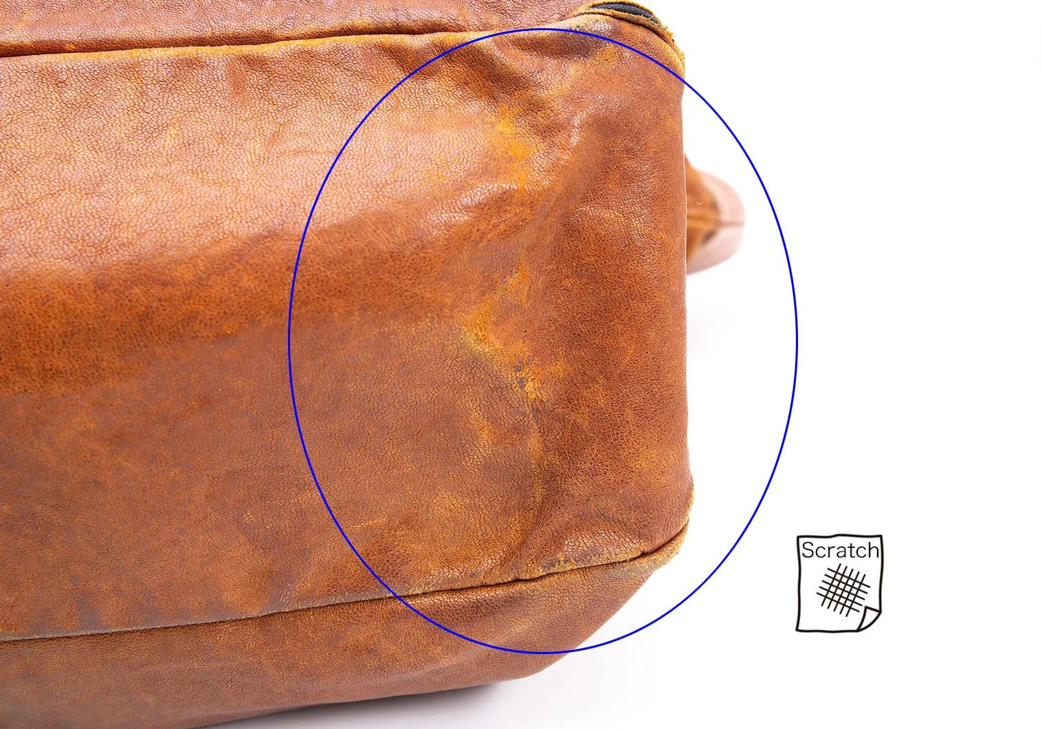 Yohji Yamamoto Yohji Yamamoto Leather Tote Bag Brown Size ONE SIZE - 7 Thumbnail