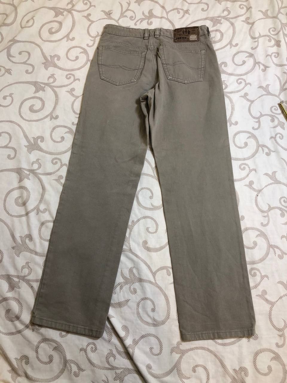 Other Joker Double Saddle Sttitched Beige Straight Regular jeans Size US 31 - 17 Thumbnail
