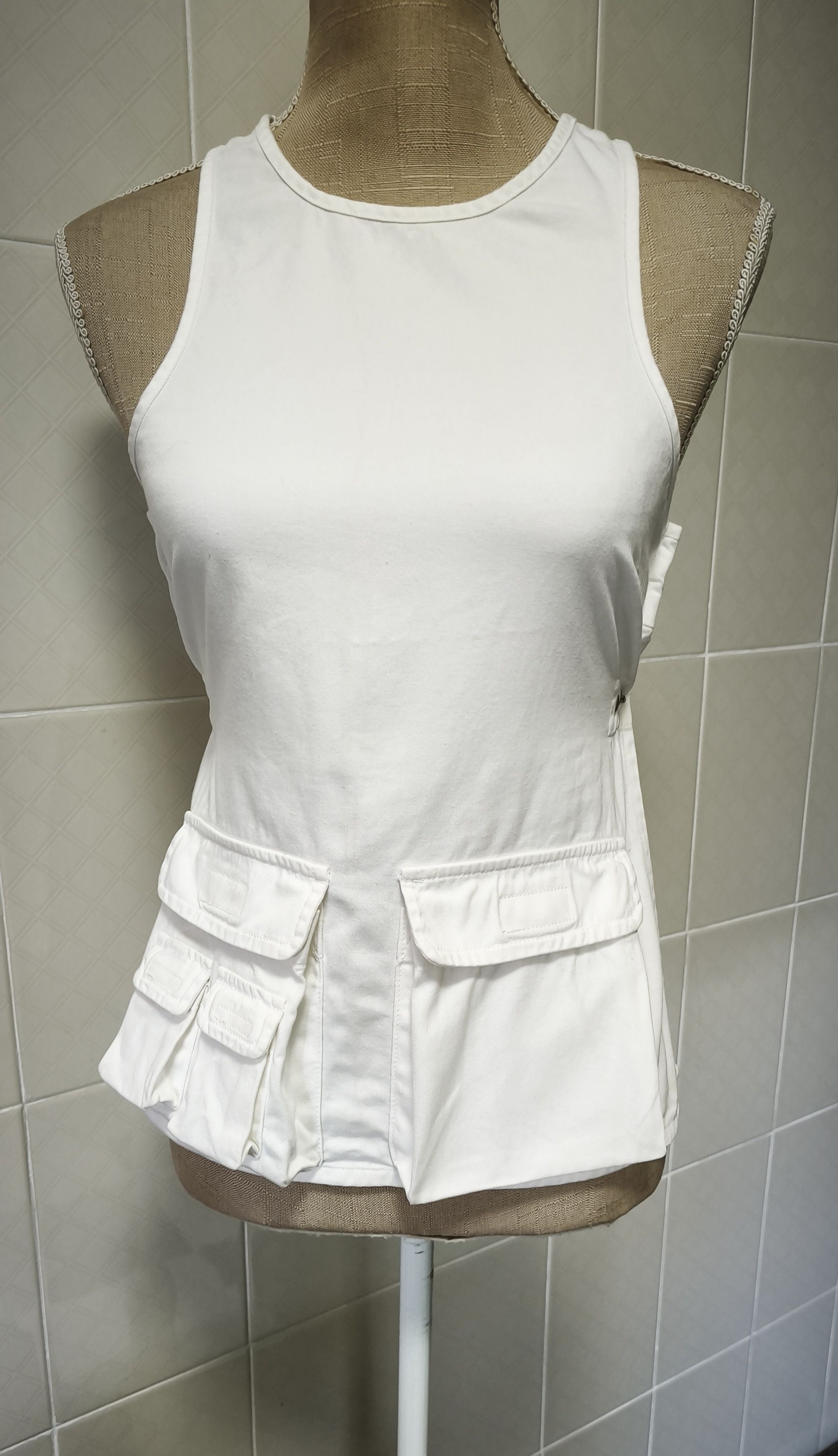 Jean Paul Gaultier 2000 - Open back cargo top Size M / US 6-8 / IT 42-44 - 1 Thumbnail
