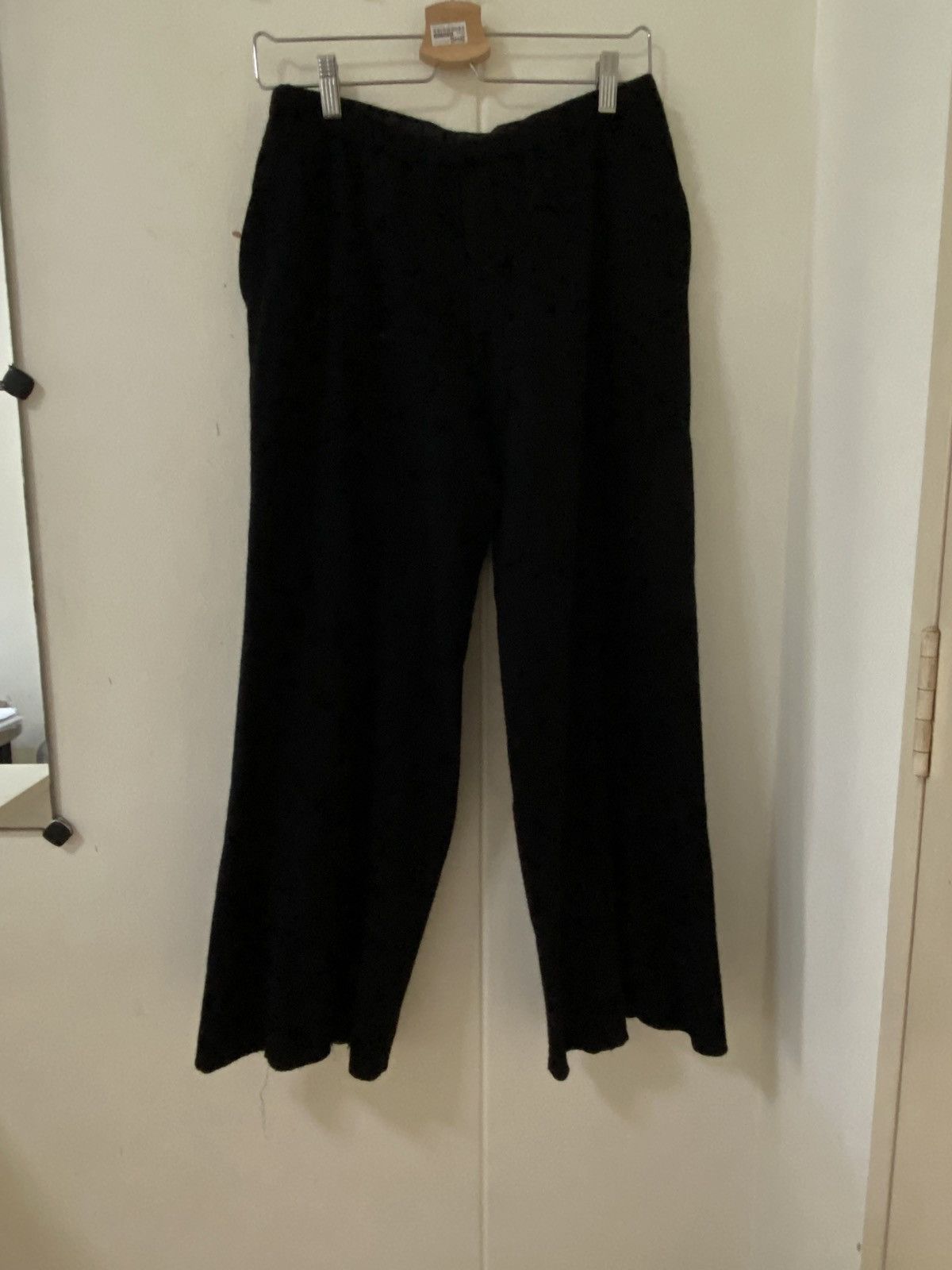 image of Undercover Wool Trousers in Black, Women's (Size 26)