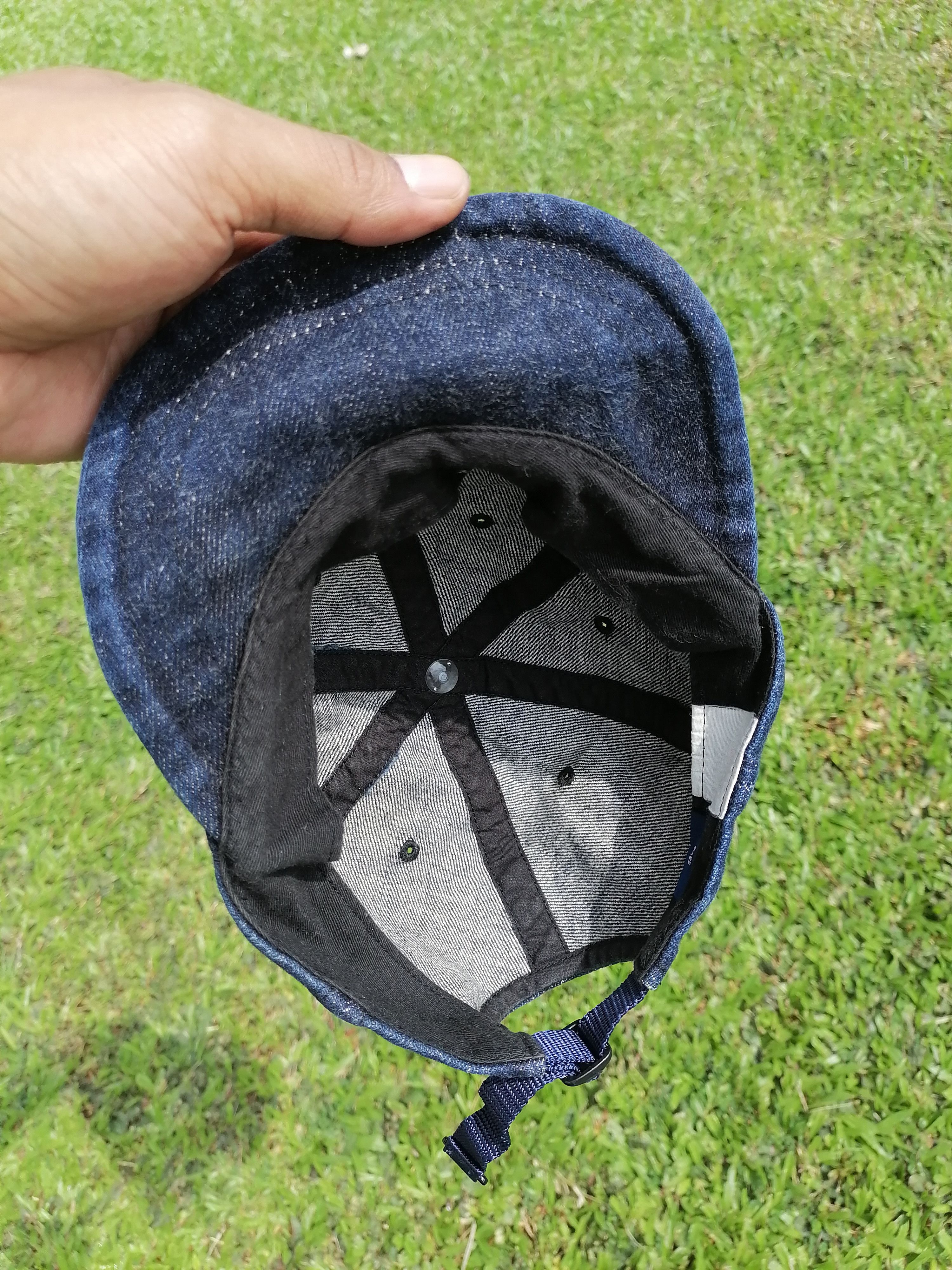 Indigo × Japanese Brand Save Japan Made Indigo Dyed Denim Cap Size ONE SIZE - 5 Thumbnail