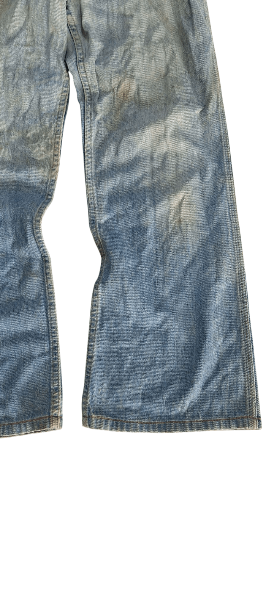 Levi's × Levi's Vintage Clothing Vintage Levis Orange Tab Talon Zipper Flare Overalls Size US 28 / EU 44 - 6 Thumbnail