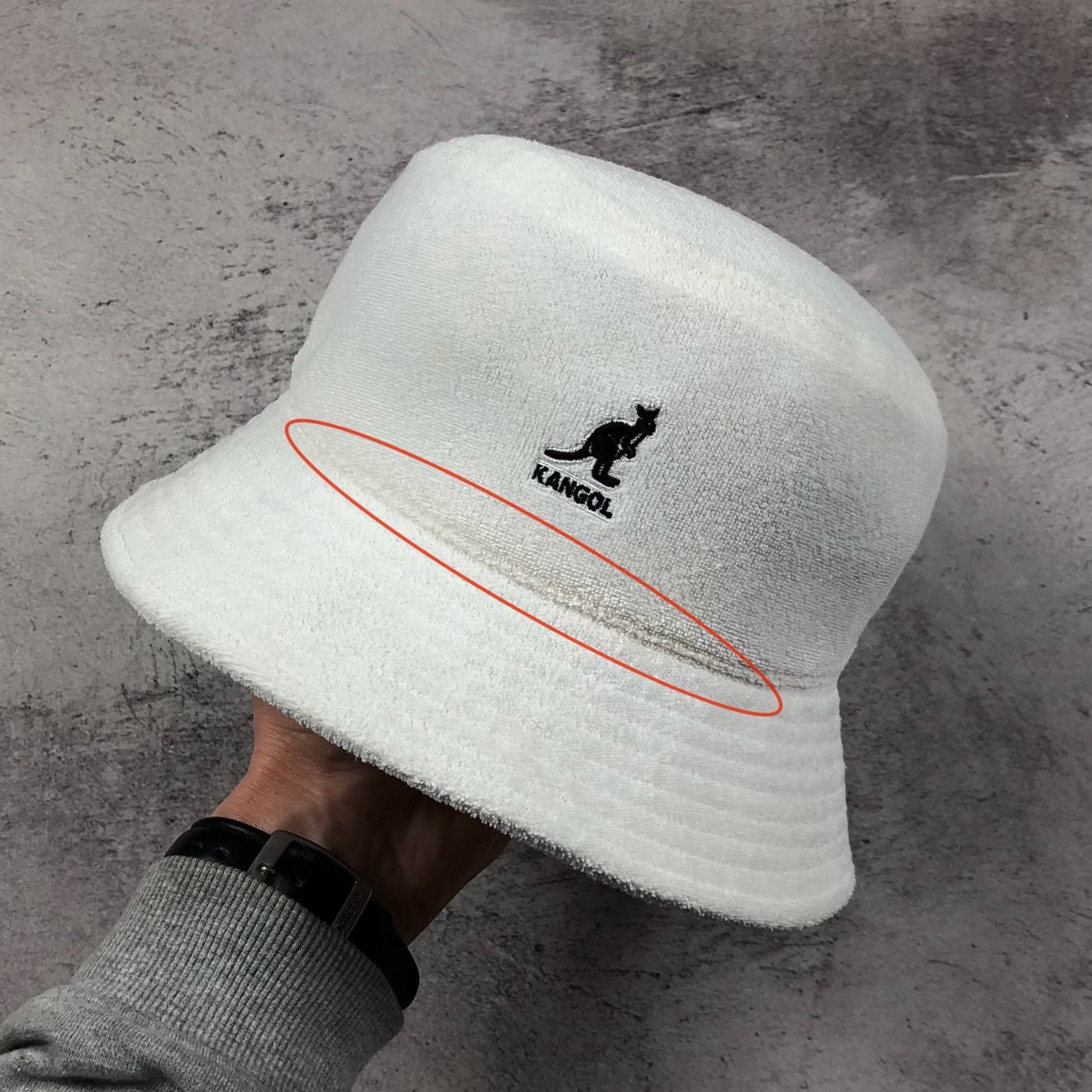Kangol Kangol Terry Boucle Pieced Bucket Hat Size ONE SIZE - 5 Thumbnail