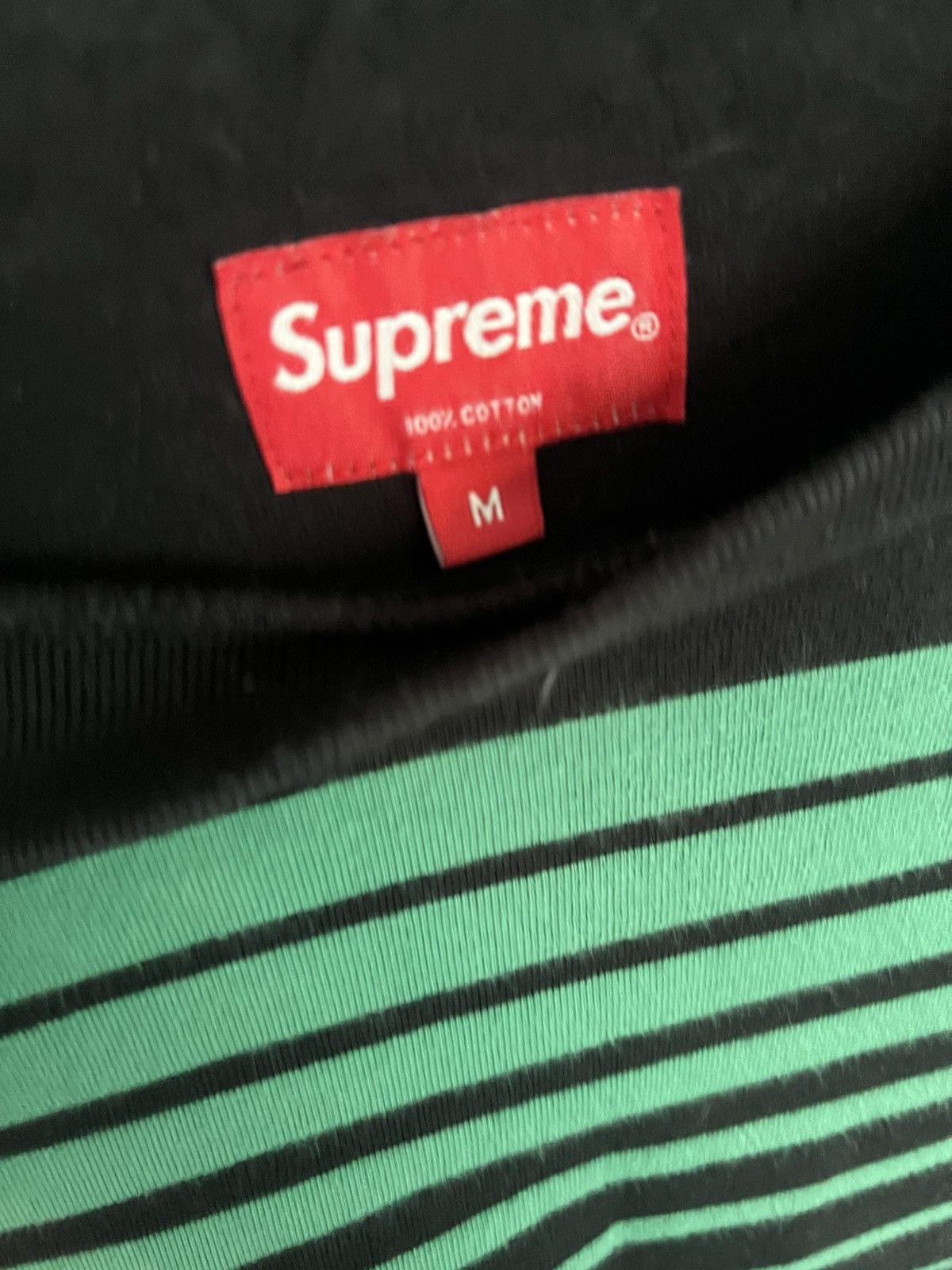 Supreme × Vintage FW18 Supreme Fade Stripe L/S Size US M / EU 48-50 / 2 - 3 Thumbnail