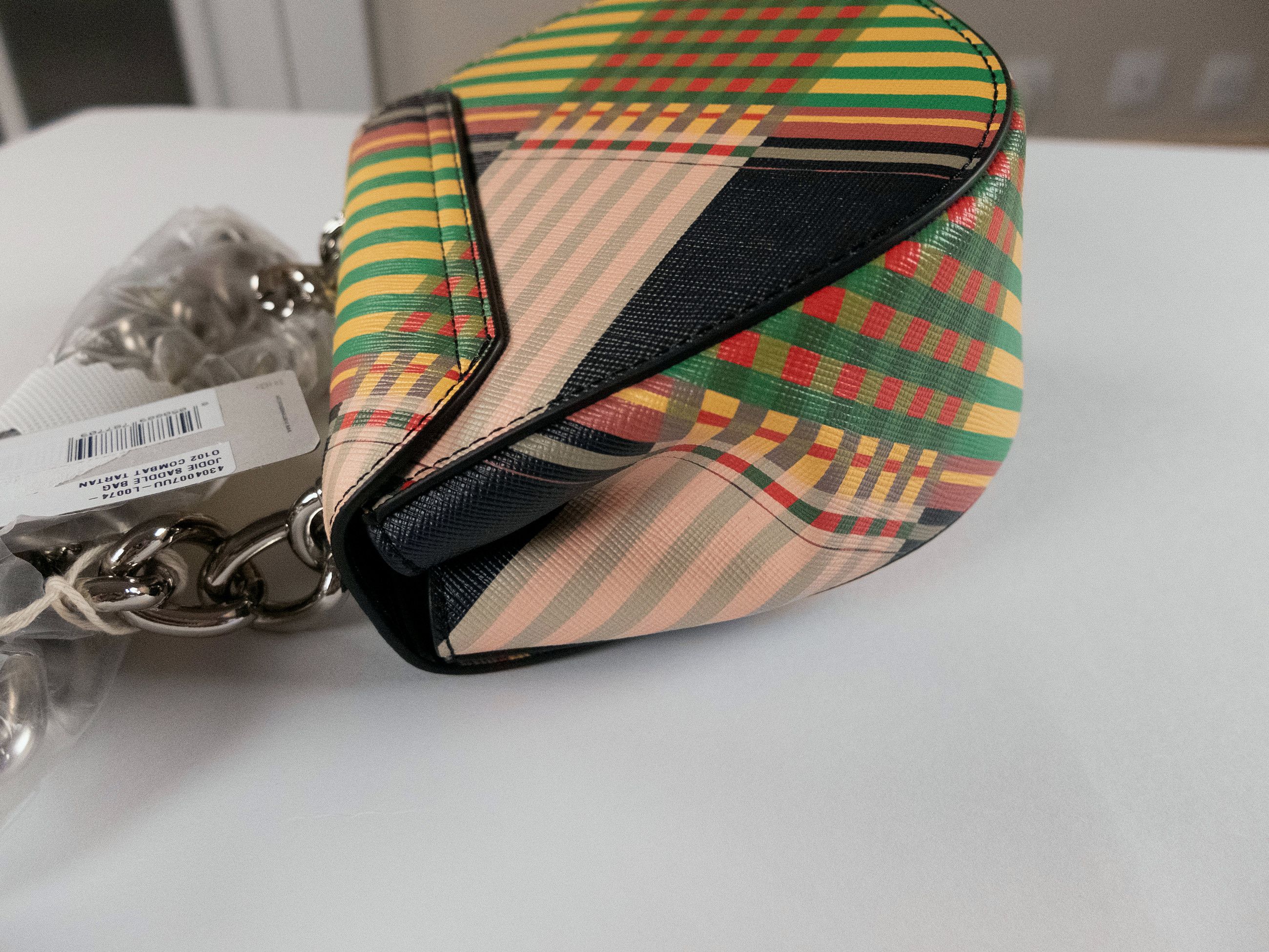 Vivienne Westwood VIVIENNE WESTWOOD Jodie tartan coated canvas saddle bag Size ONE SIZE - 13 Thumbnail