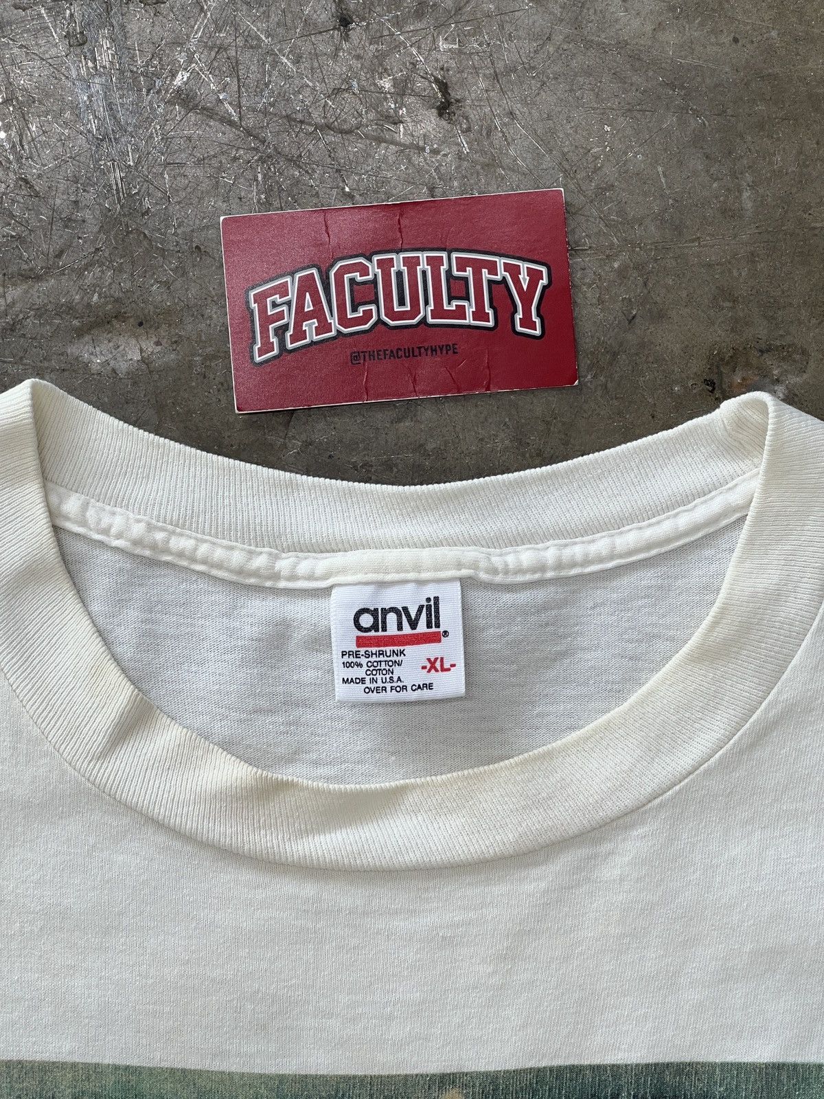 Vintage Vintage Fabio Mediterraneum Fragrance 90s Tee XL Size US XL / EU 56 / 4 - 3 Thumbnail