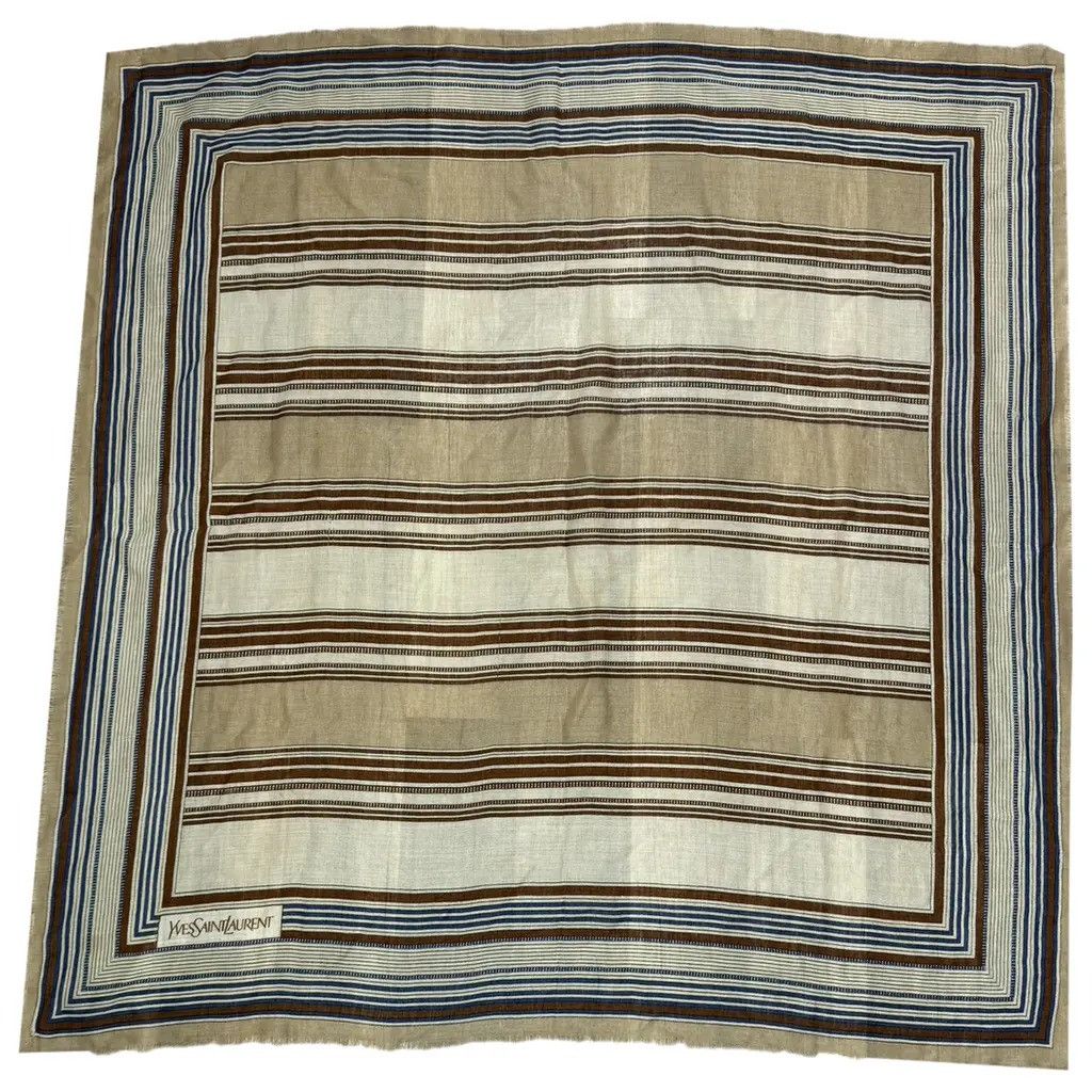 Yves Saint Laurent Yves Saint Laurent silk scarf Measurements: 85cm Size ONE SIZE - 1 Thumbnail