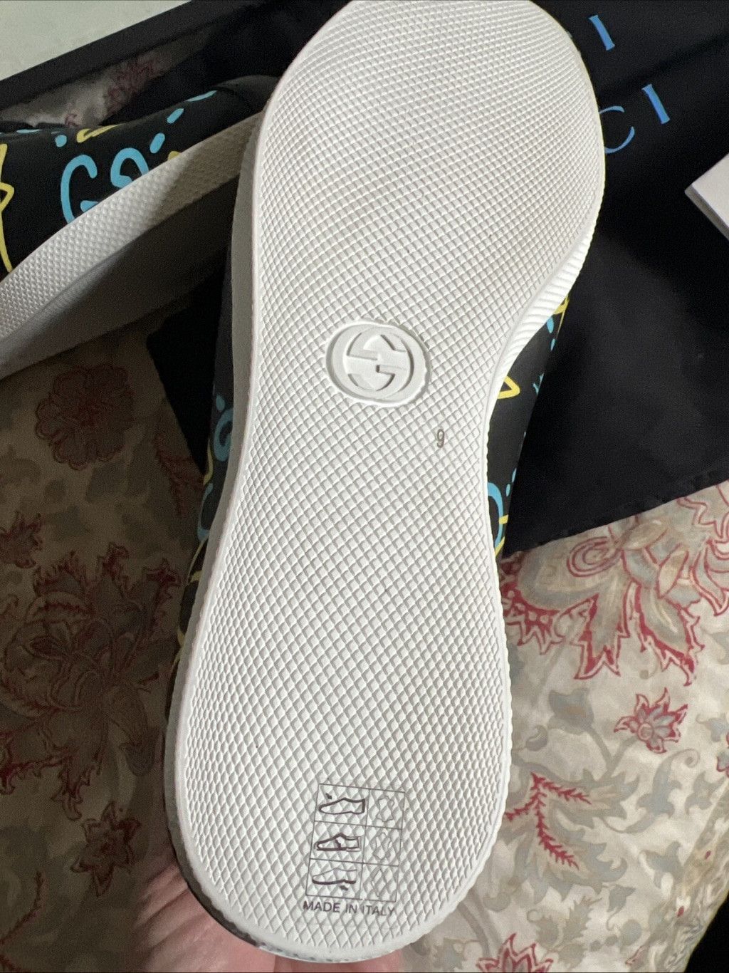 Gucci Gucci Ghost High Top Sneakers Apollo Limited Edition 9 Men Size US 9 / EU 42 - 8 Thumbnail