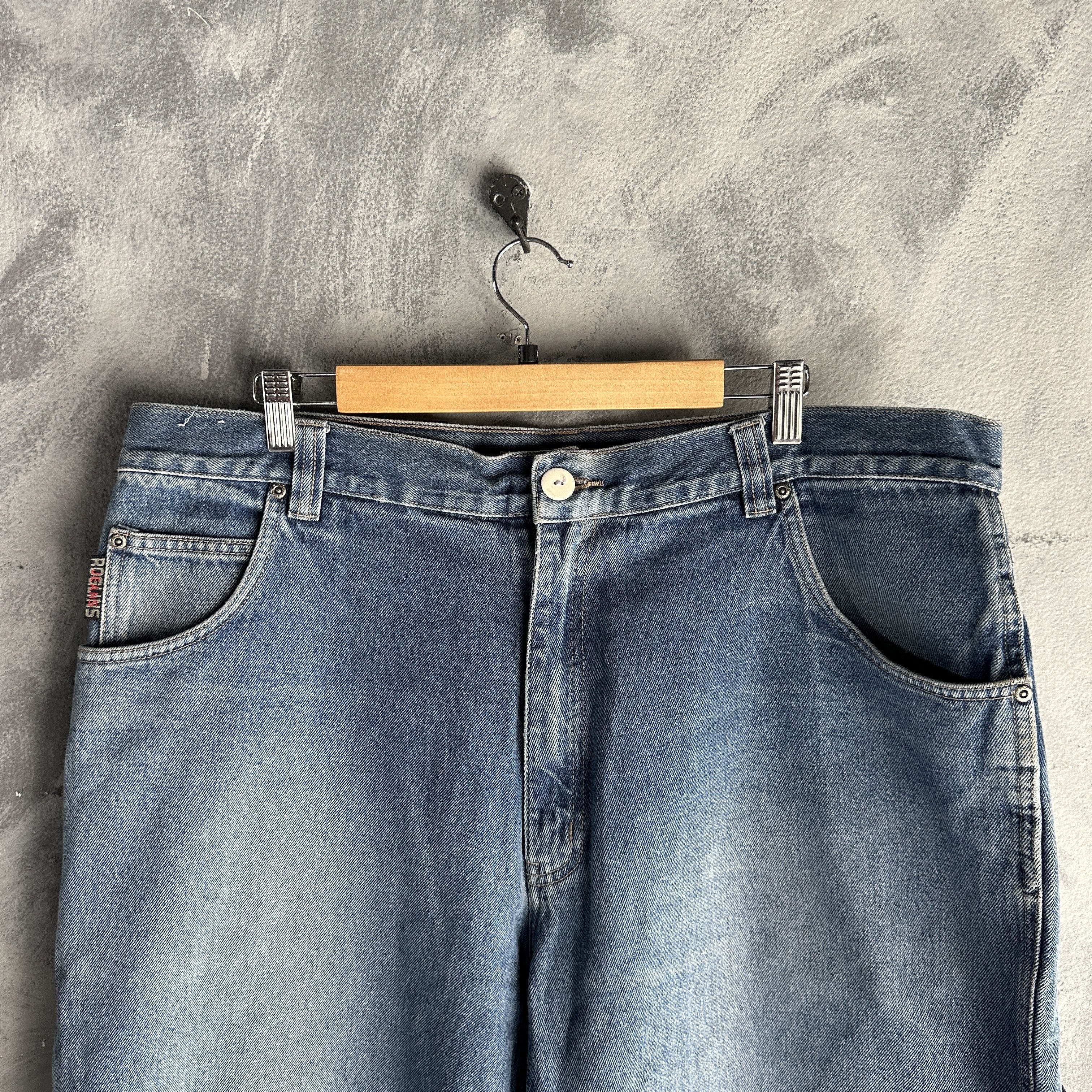 Other Vtg Y2K Super Baggy Jorts Grunge Skater Carpenter Roglins Size US 42 / EU 58 - 10 Thumbnail
