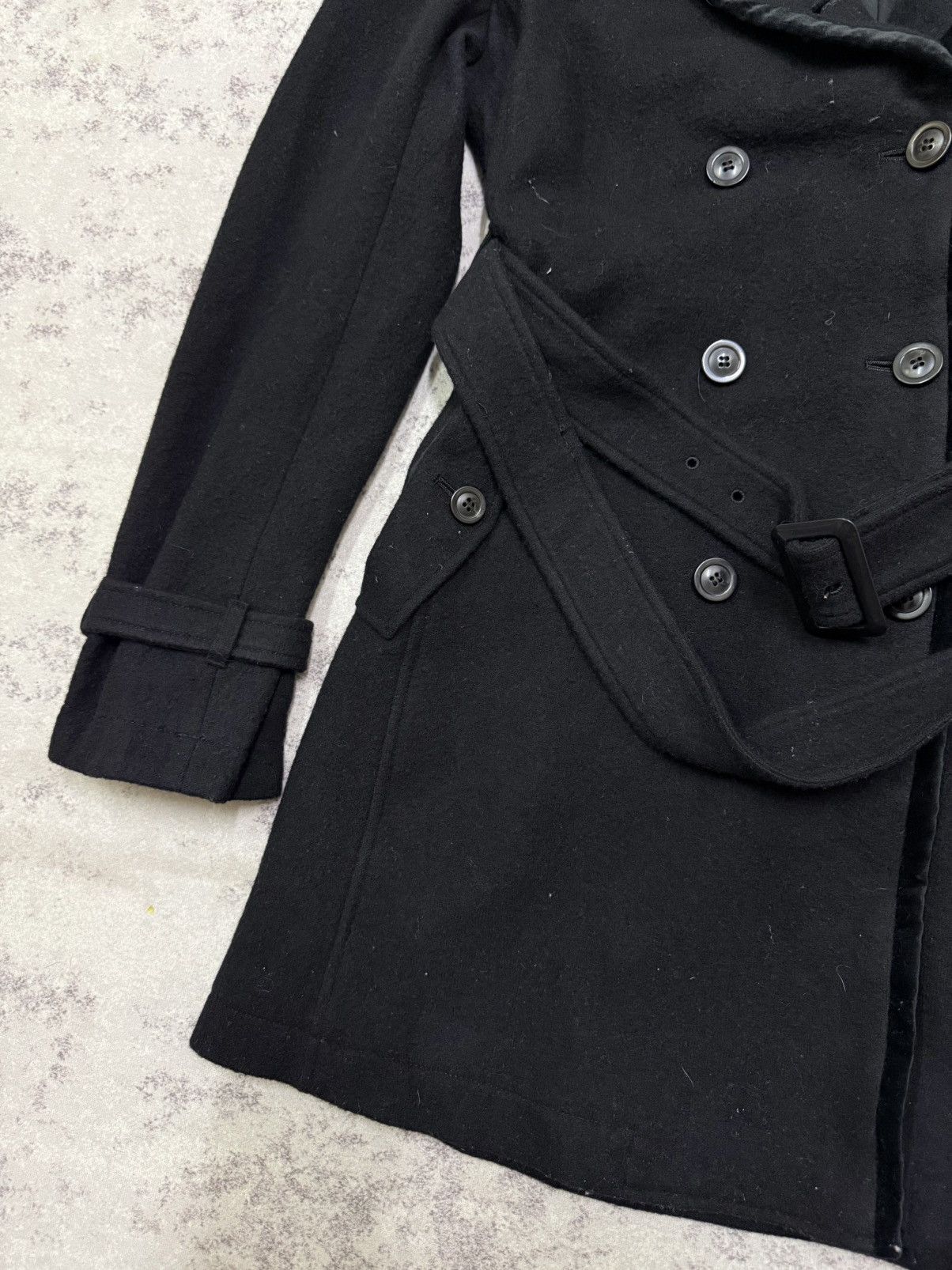 Comme Ca Ism Comme Ca Du Mode Wool Trenche Long Coat Jacket Size US S / EU 44-46 / 1 - 4 Thumbnail