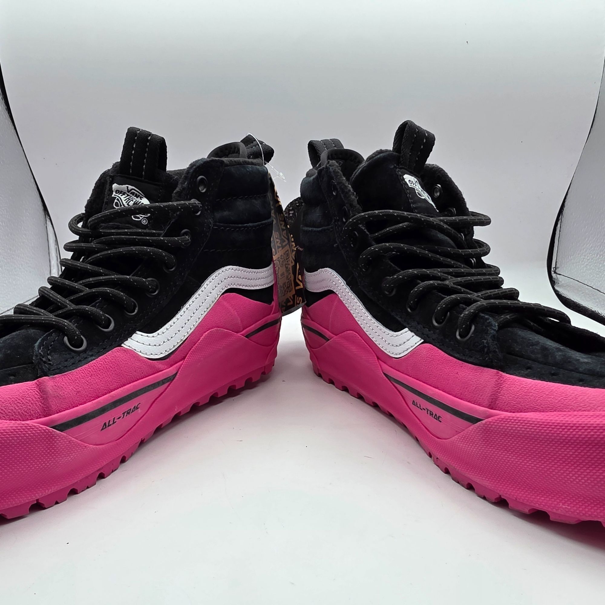 Vans Vans Sk8 Hi Dip MTE 2 Womens Size 7 Black Pink High Top Shoe Size US 7 / IT 37 - 2 Thumbnail
