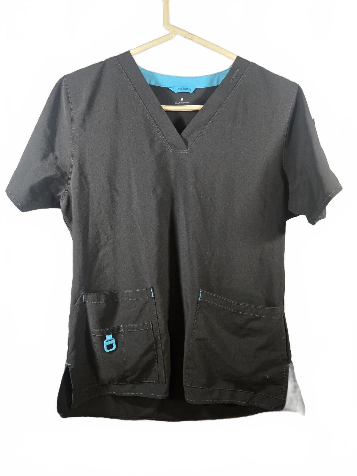 Carhartt Carhartt Force Cross-Flex Scrub Top S Medical Scrubs Nurse Size S / US 4 / IT 40 - 1 Thumbnail