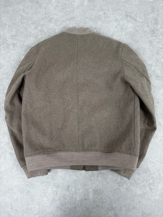 A.P.C. A.P.C. Beige Classy Wool Bomber Jacket Size US M / EU 48-50 / 2 - 4 Thumbnail