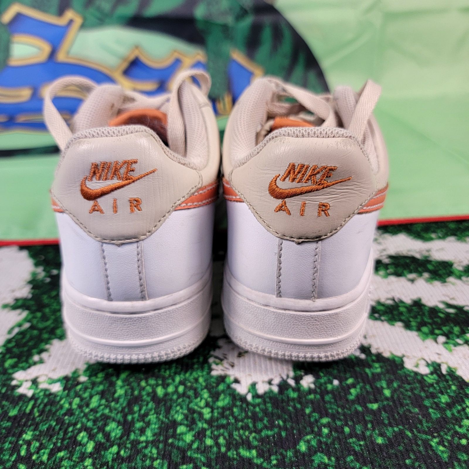 Nike Nike Wmns Air Force 1 '07 'Dark Orange' Sz 6 315115-181 (13 Size US 6 / IT 36 - 3 Thumbnail