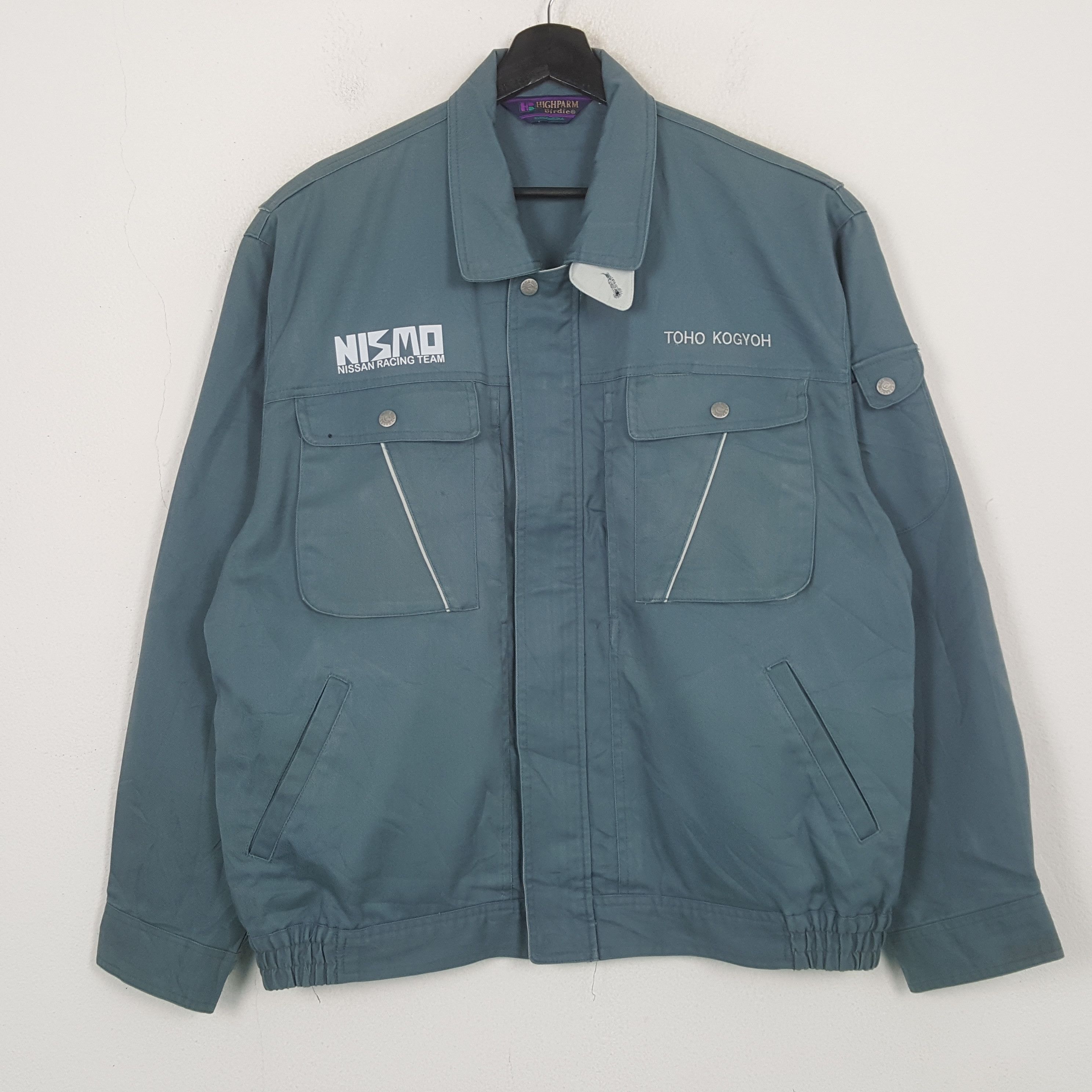 Vintage Nismo Nissan Racing Team Motorsports Custom Jacket C298N4 Size US XL / EU 56 / 4 - 3 Thumbnail