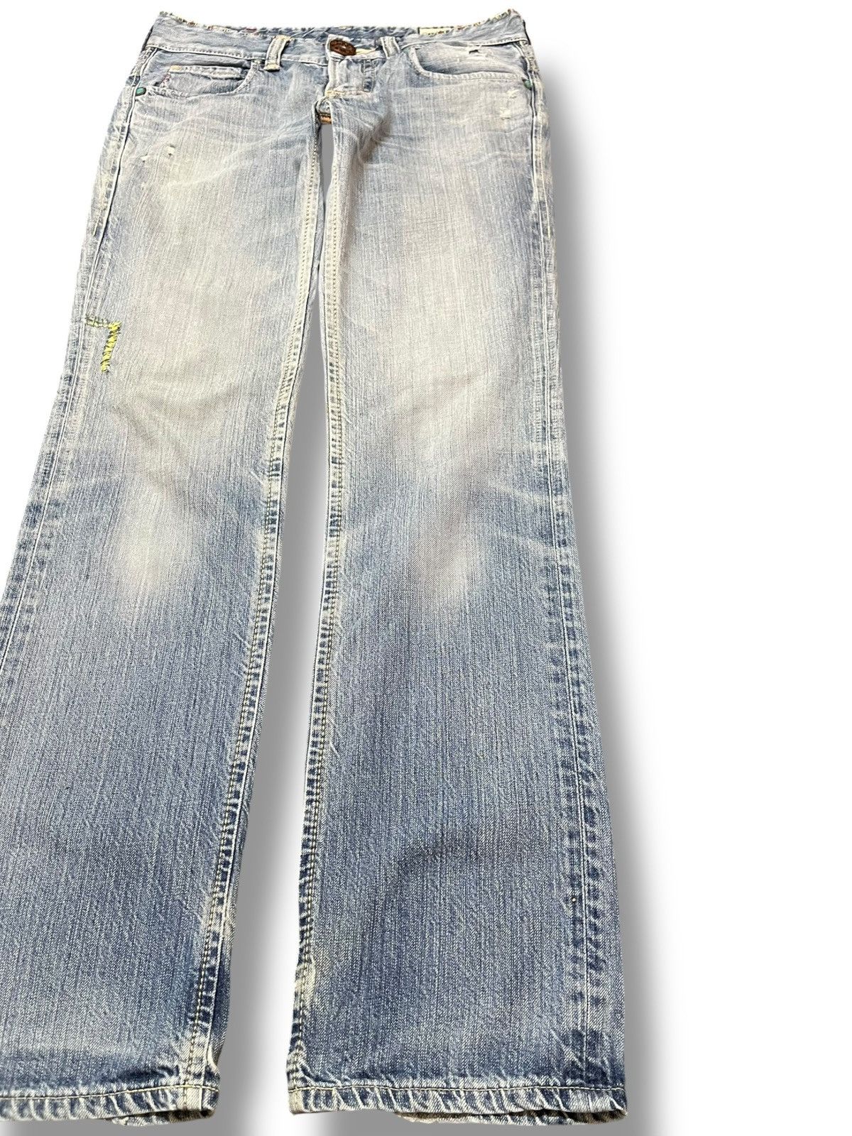 Edwin Vintage Edwim Blue Trip Faded Blinker Denim Size US 30 / EU 46 - 4 Thumbnail