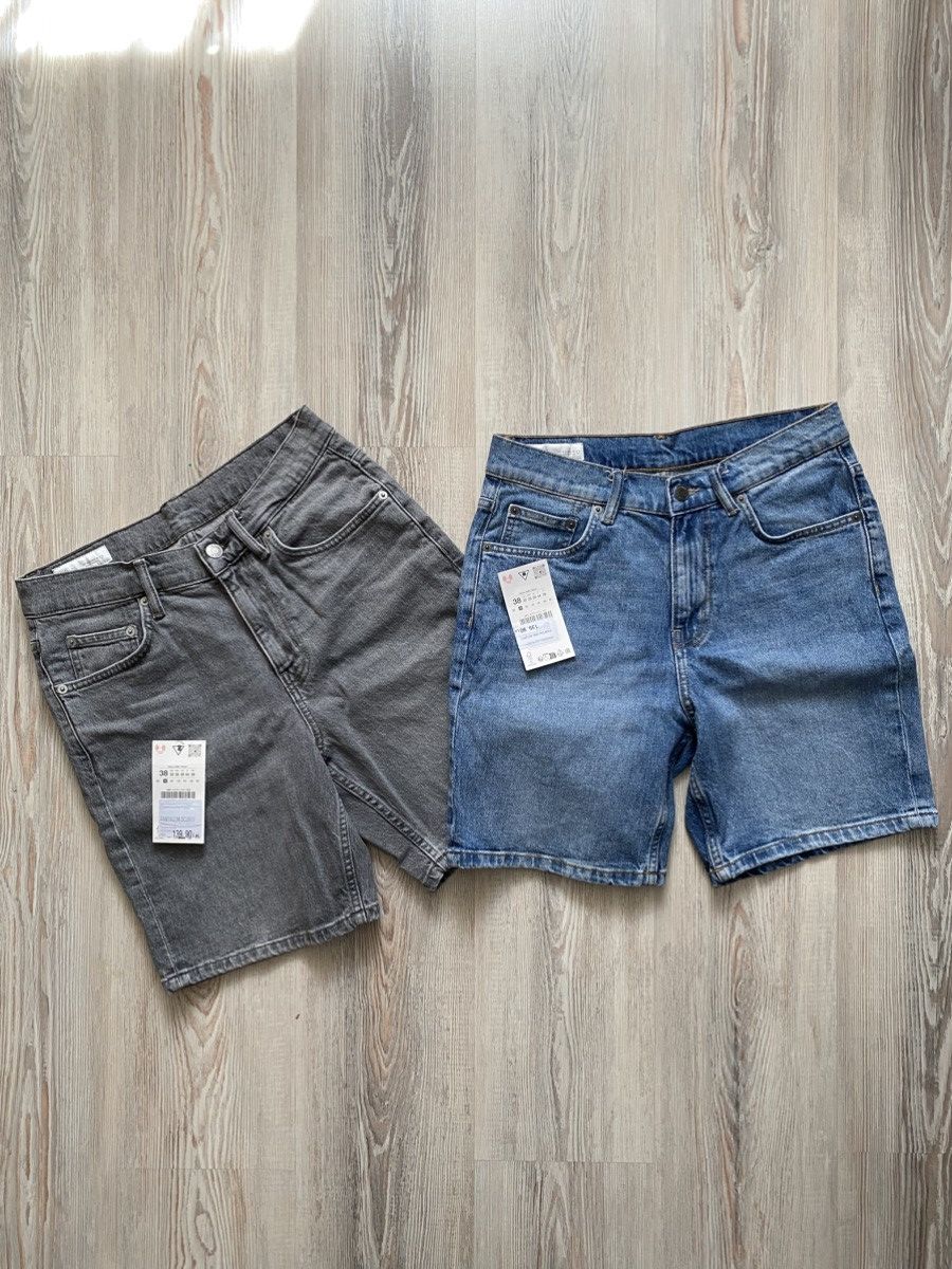 Zara Zara denim shorts Size US 31 - 1 Thumbnail