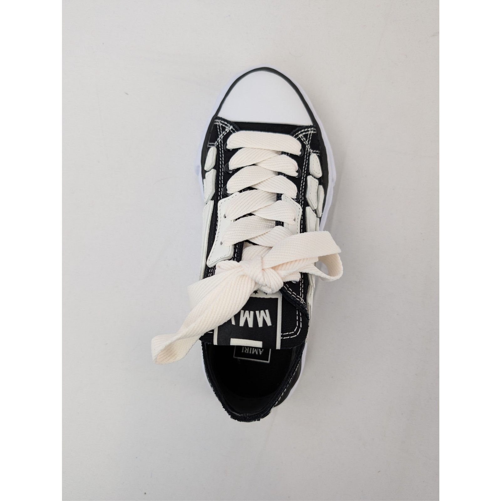 Amiri o1rshd1 Maison Mihara Yasuhiro Low-Top Sneakers in Black Size US 11 / EU 44 - 17 Thumbnail