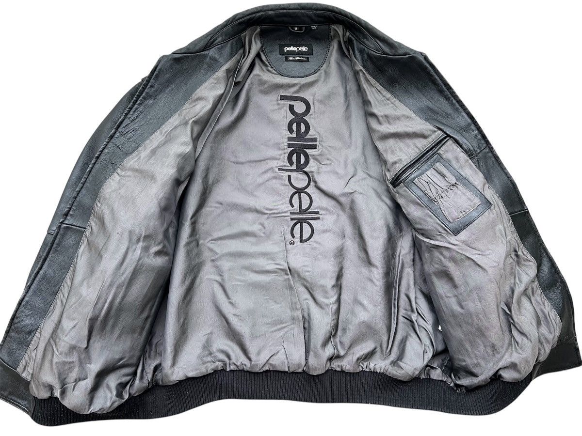 Pelle Pelle × Vintage Pelle Pelle Soda Club Marc Buchanan Leather Jacket 2000s Size US XXL / EU 58 / 5 - 9 Thumbnail