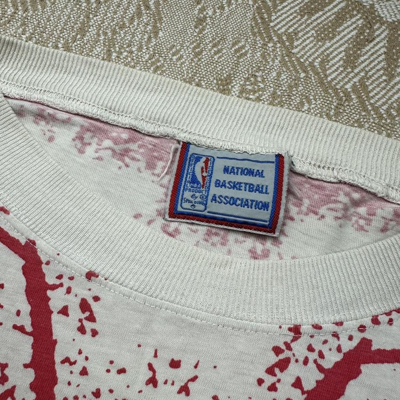 NBA × Spalding 90’s Spalding Chicago Bulls AOP t shirt Size US XL / EU 56 / 4 - 5 Thumbnail