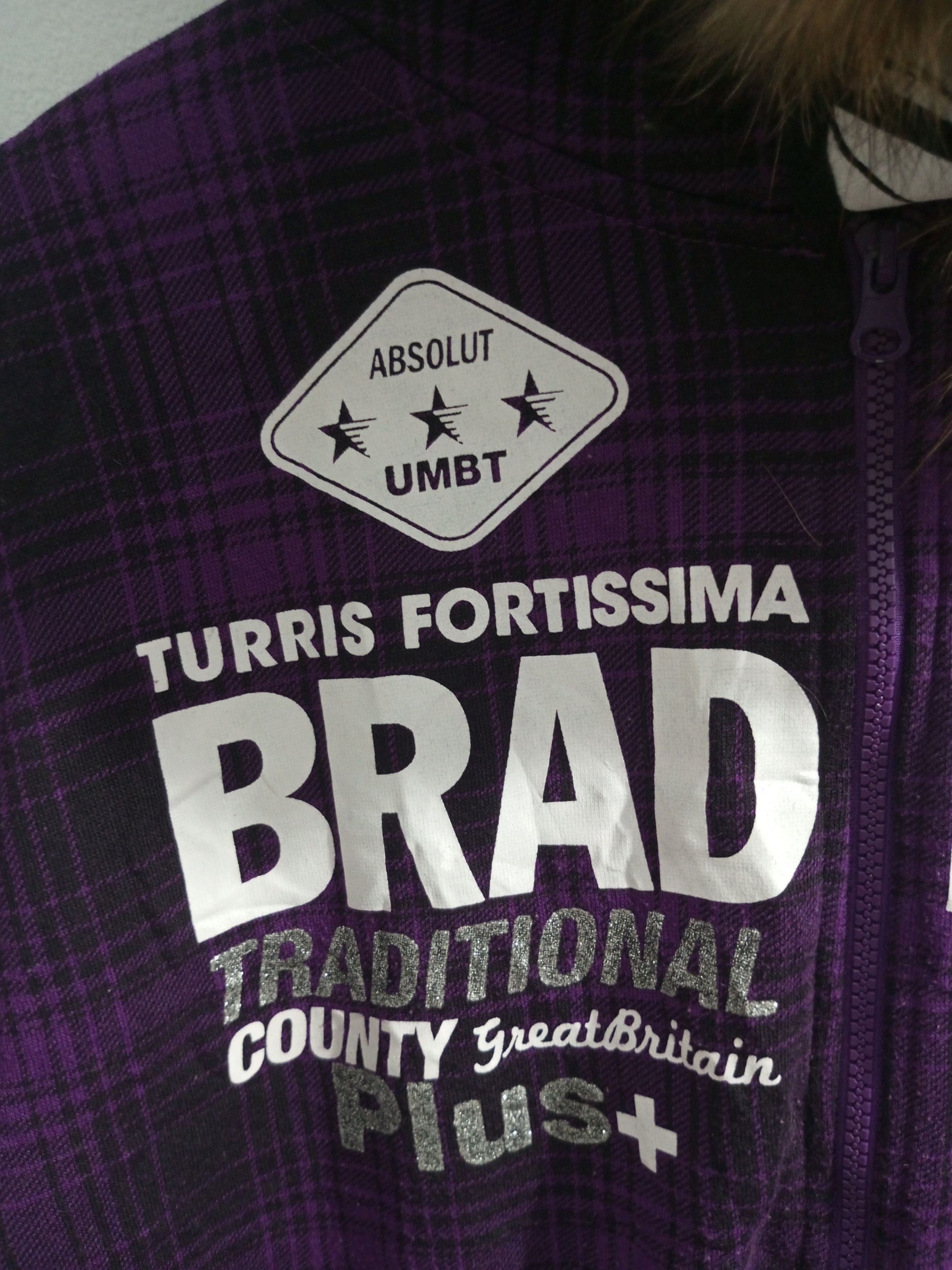 Beaumere Beaumere purple immortal ninja face fur hoodie Size US L / EU 52-54 / 3 - 4 Thumbnail