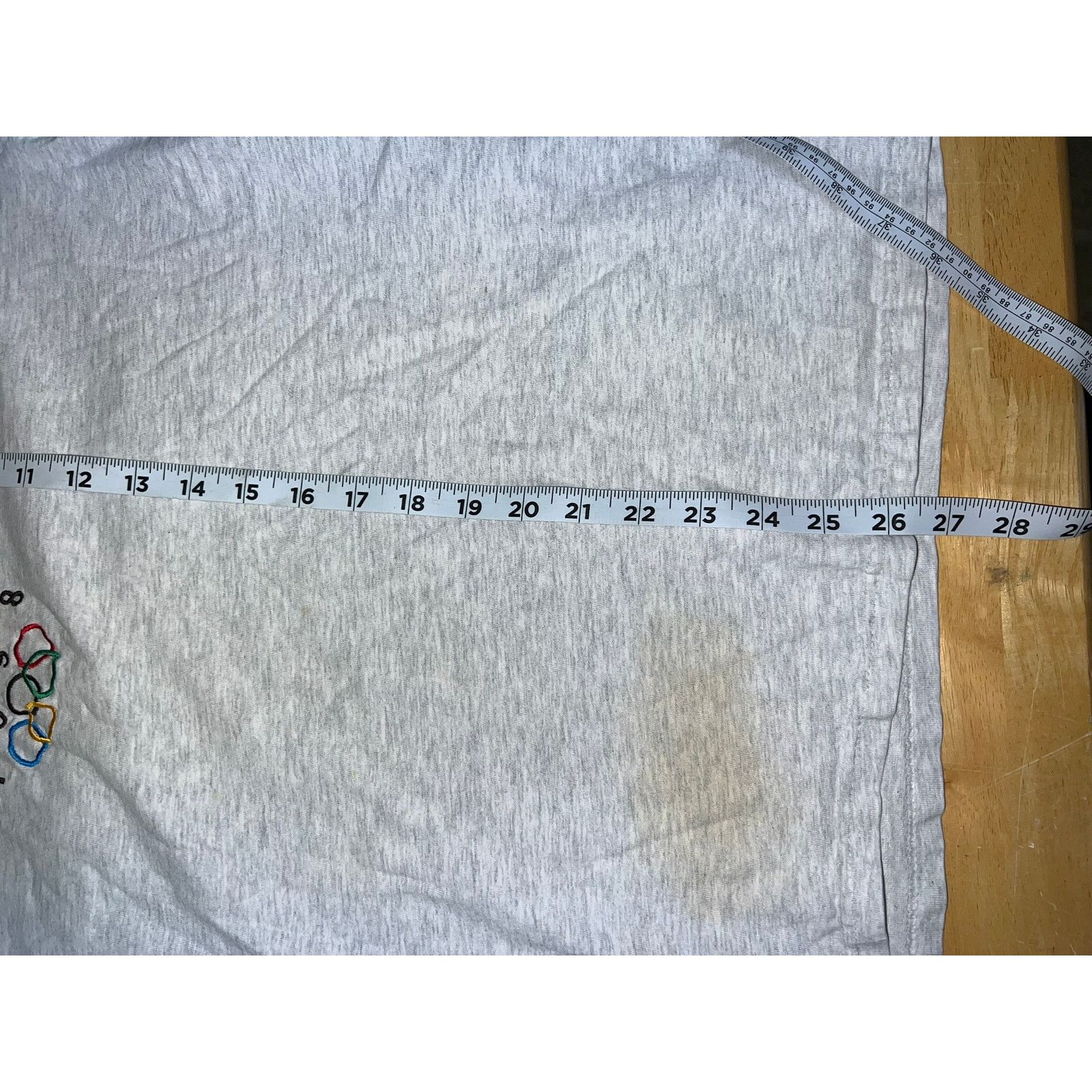 Vintage Vintage Nagono Olympics Shirt Japan Andazia Gray Tee Stained Size US M / EU 48-50 / 2 - 9 Thumbnail