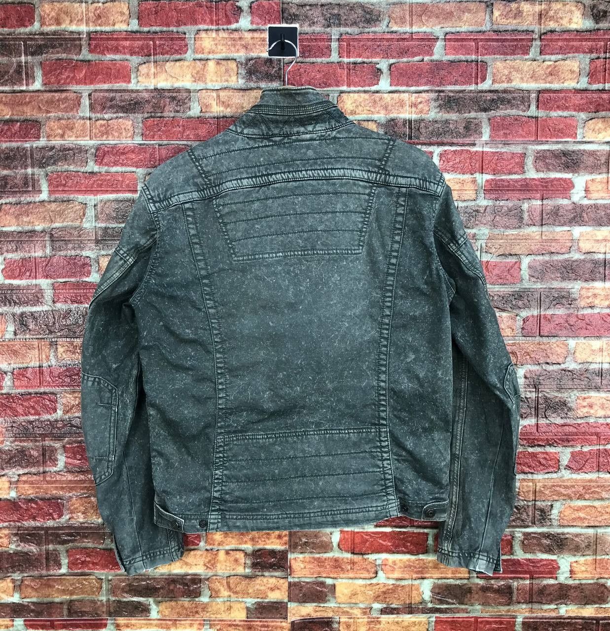 Japanese Brand JAPANESE FIELDCORE X NWZ WORKERS DISTRESSED BIKER JACKET Size US L / EU 52-54 / 3 - 5 Thumbnail