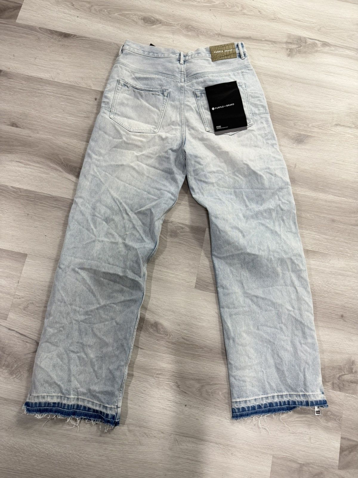 Purple Brand Purple Brand Piped Side Zip Jeans - Black Label Size US 32 / EU 48 - 6 Thumbnail