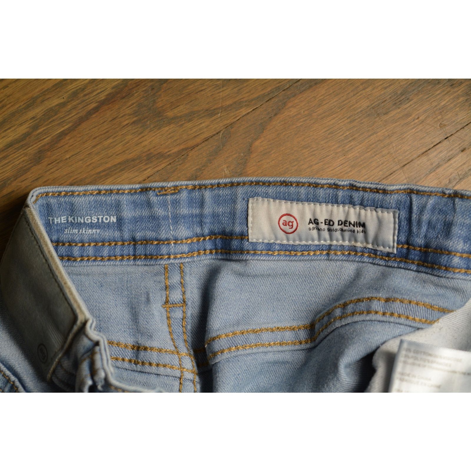AG Adriano Goldschmied AG Adriano Goldschmied Kids Denim Jeans Size 12 Size US 26 / EU 42 - 3 Thumbnail