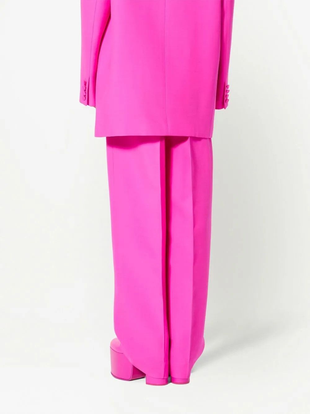 Valentino o1y0326 Casual Pant in Fuchsia Size 27" / US 4 / IT 40 - 4 Thumbnail