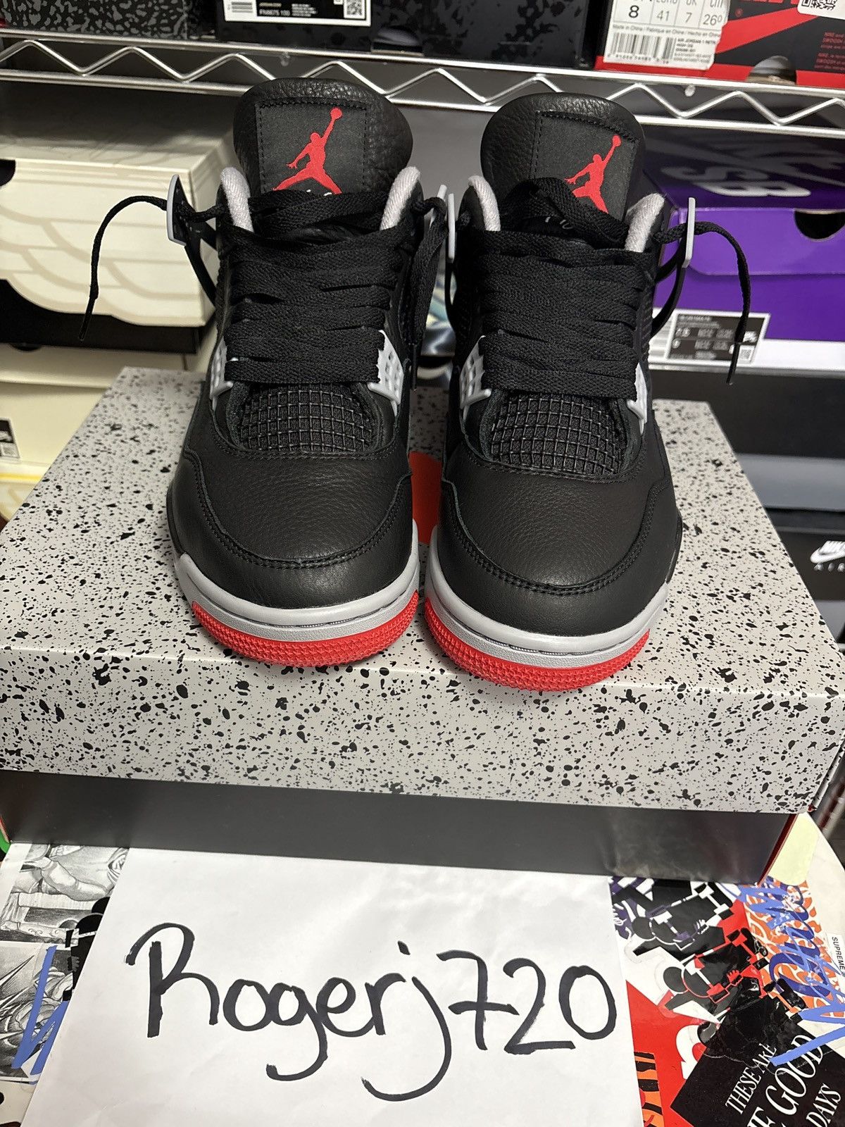 Jordan Brand Air Jordan Bred 4 Reimagined Size US 8 / EU 41 - 4 Thumbnail