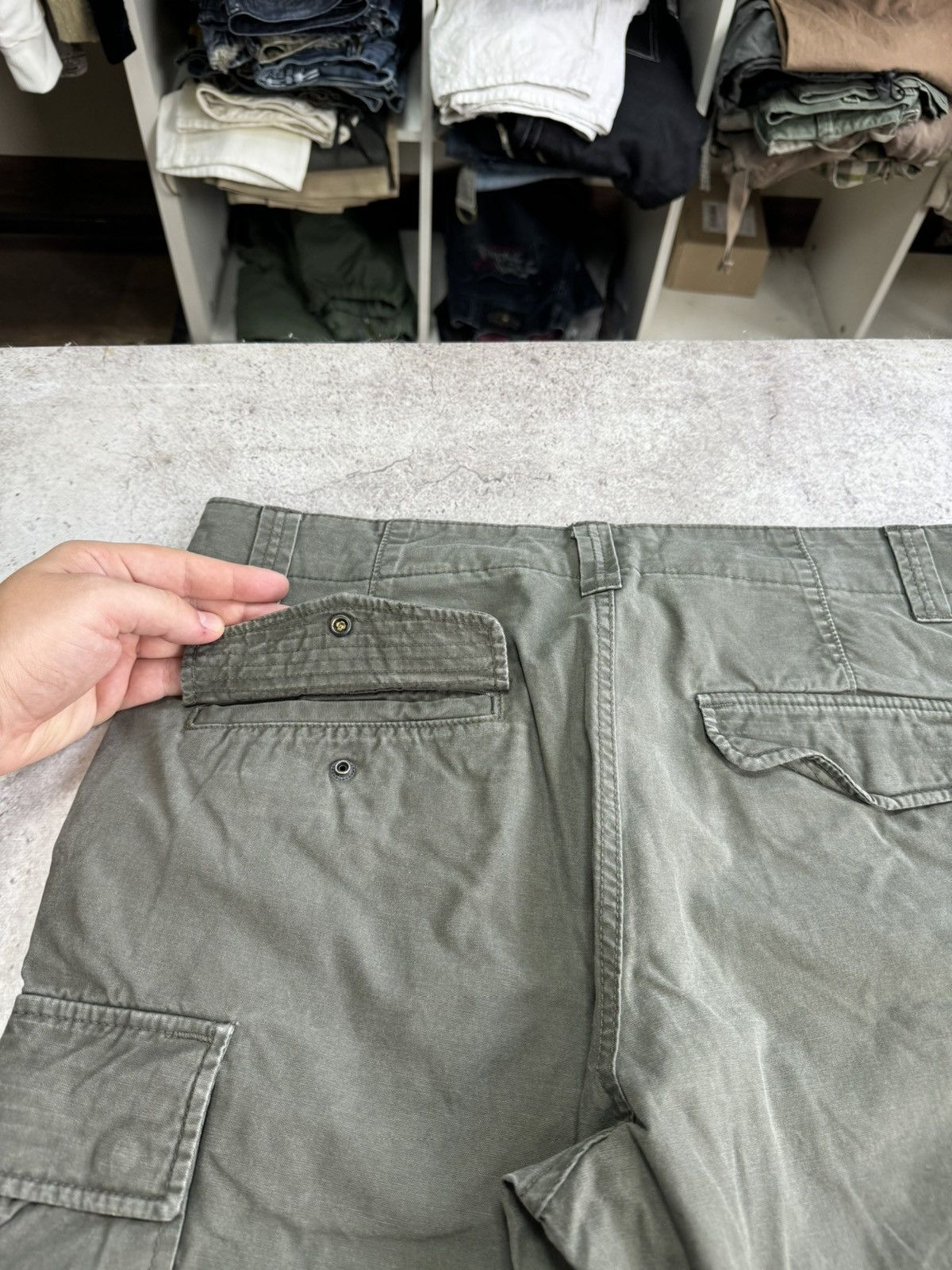 Japanese Brand Vintage Faded Cargo Julius LGB Carhartt Style Jeans Size US 30 / EU 46 - 7 Thumbnail