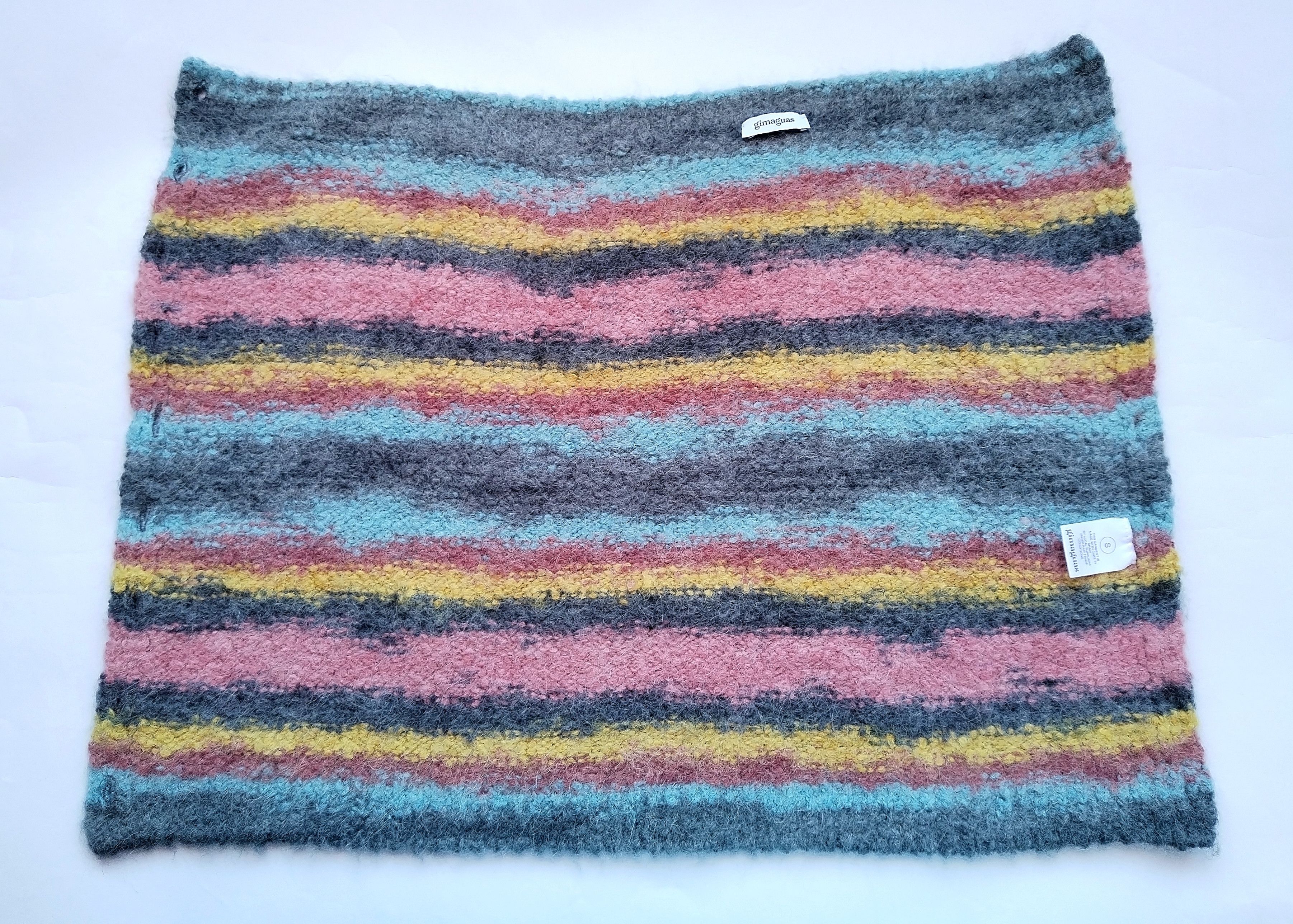 Gimaguas 'Amy' striped knit mini skirt Size 28" / US 6 / IT 42 - 13 Thumbnail