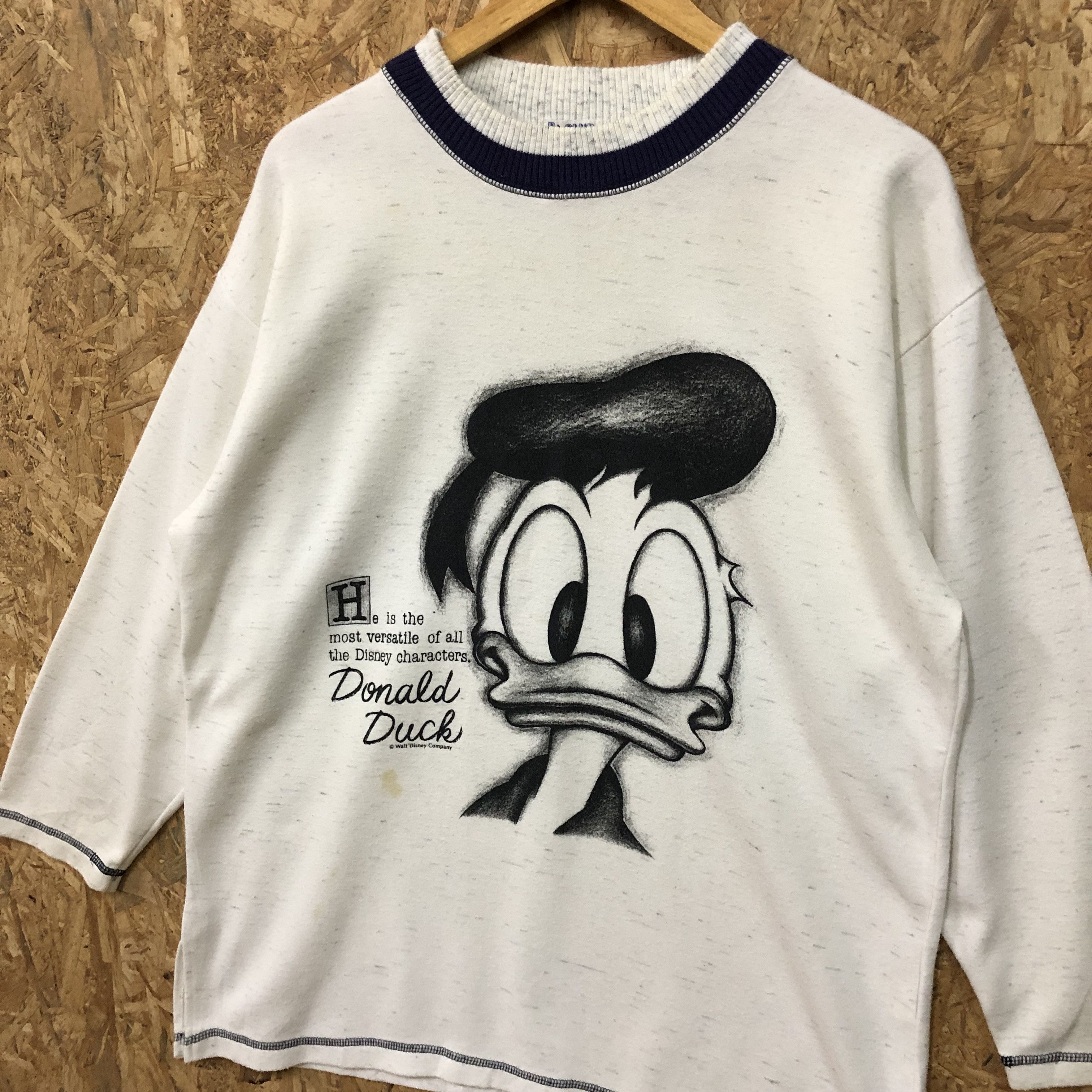 Disney Vintage Donald Duck Walt Disney Sweatshirt Size US L / EU 52-54 / 3 - 2 Thumbnail