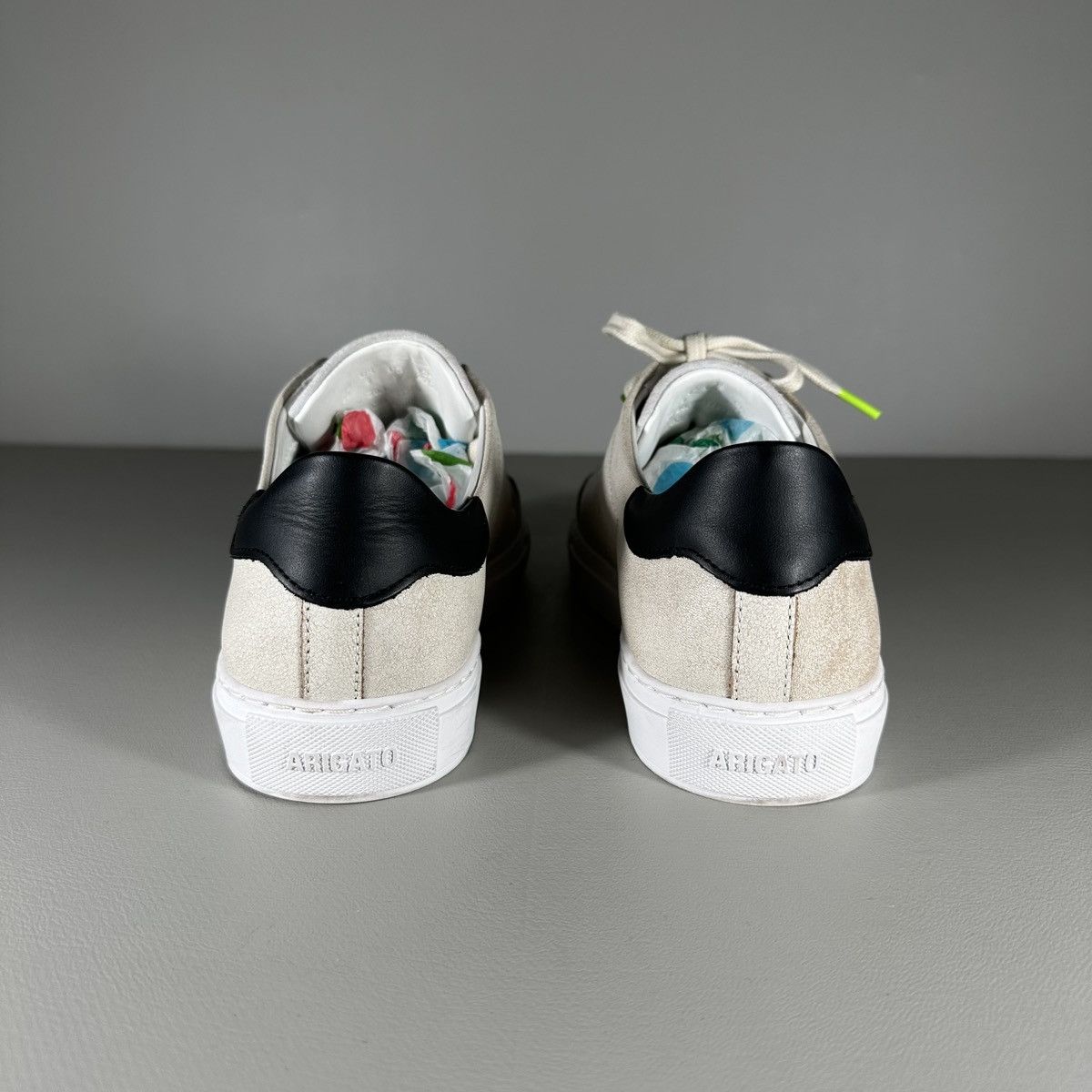 Axel Arigato Axel Arigato Clean 90 Triple Sneakers in Beige / Black Size US 7 / EU 40 - 7 Thumbnail
