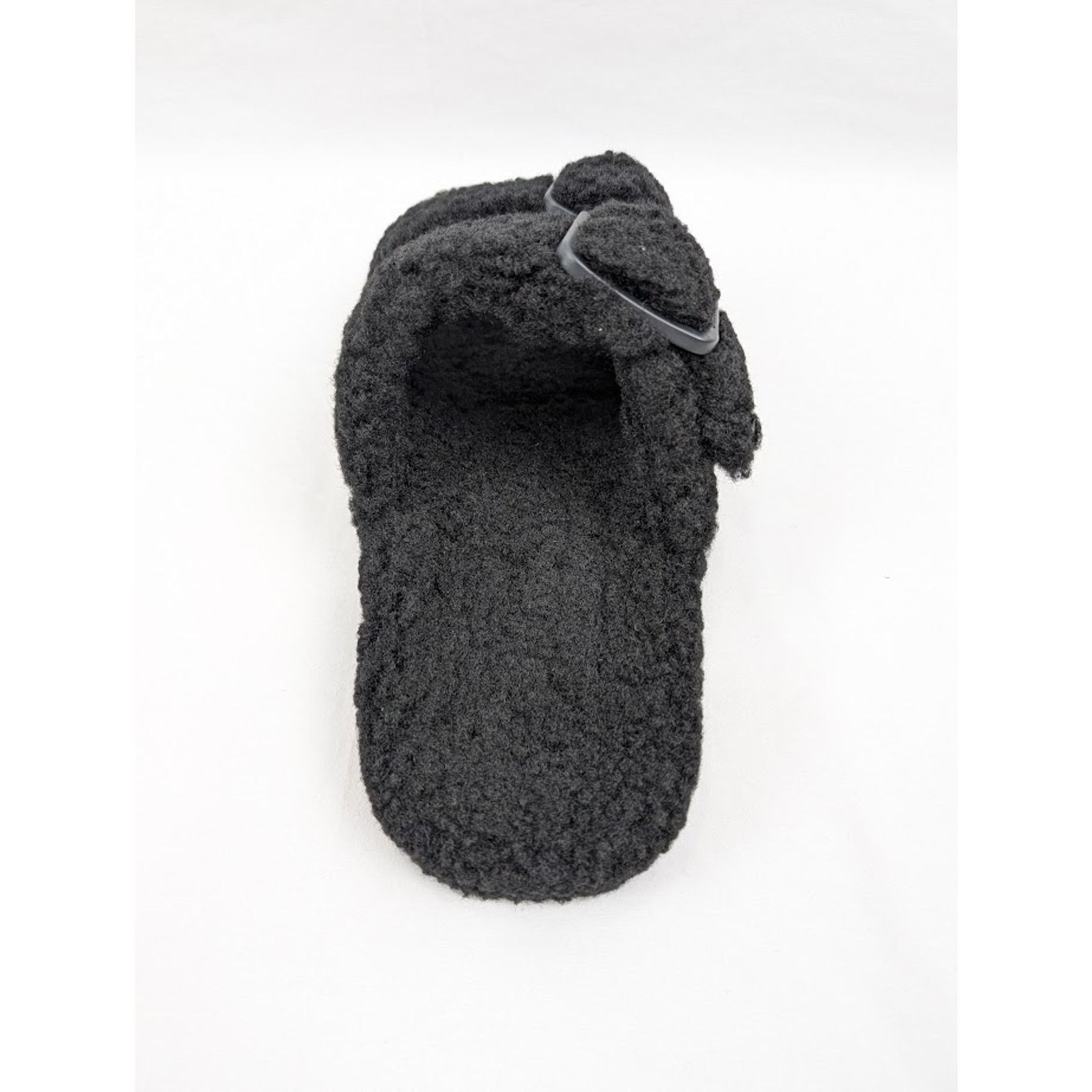 Balenciaga o1rshd1 Furry Shearling Mallorca Sandals in Black Size US 9 / EU 42 - 11 Thumbnail