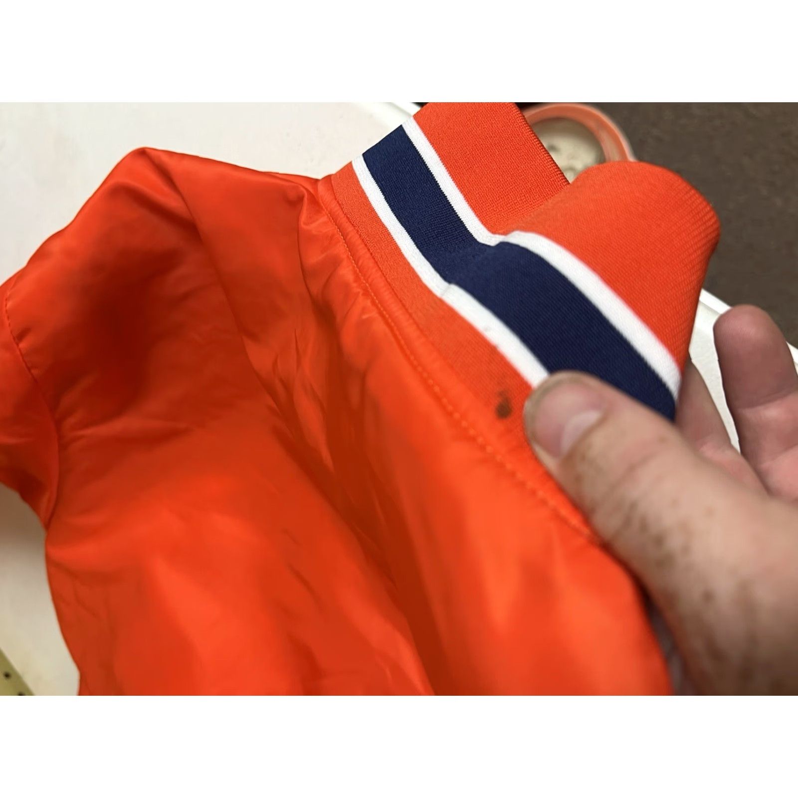 Vintage TORDNA DNA Bomber Jacket Snap Orange M Unisex Adults Women’s Baseball Winter NWT New Personalization Available Stadium Streetwear Mid-Length Size US M / EU 48-50 / 2 - 4 Thumbnail