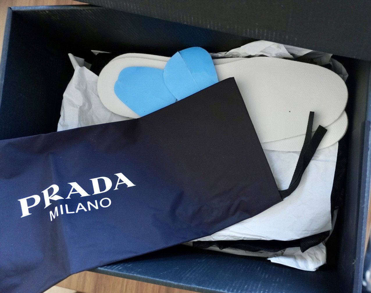 Prada Prada Men’s Low-Top Sneakers - Black - Size 12 - Authentic Size US 12 / EU 45 - 4 Thumbnail