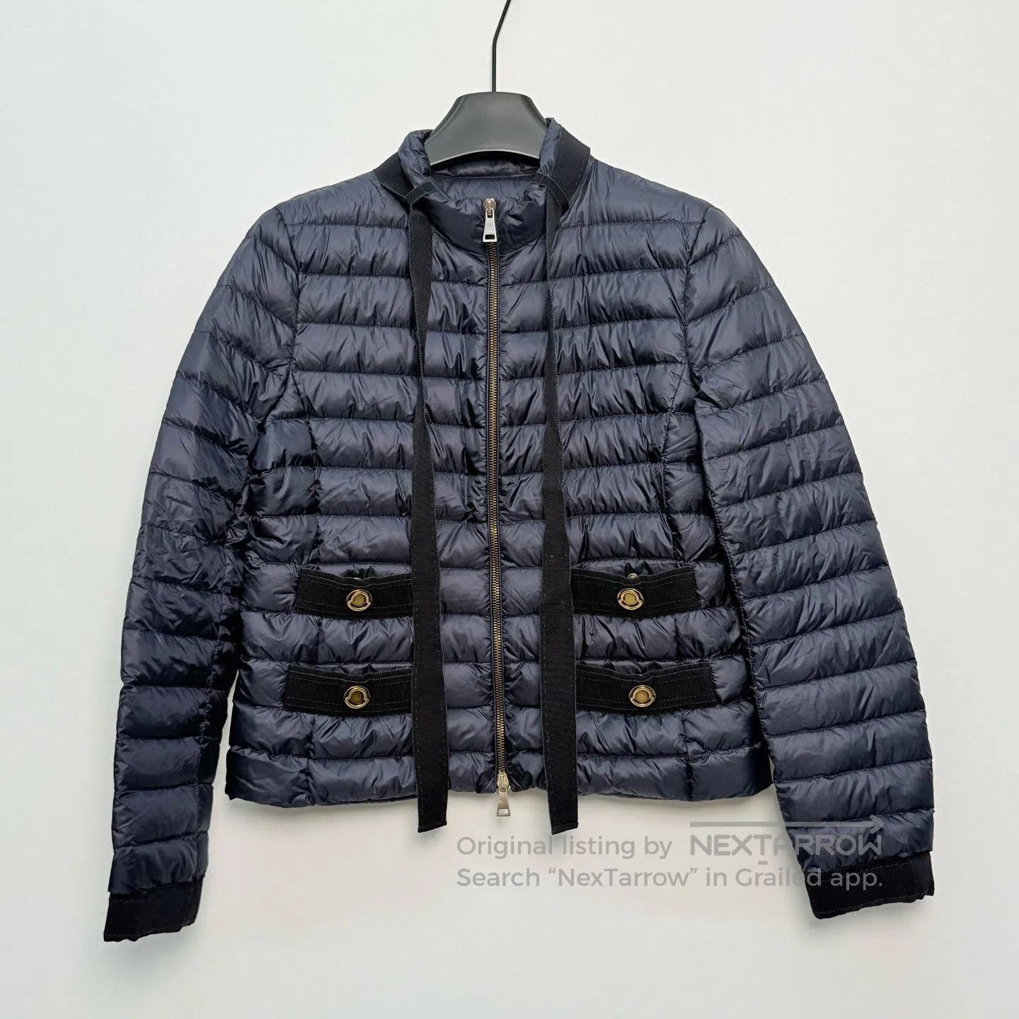Moncler Moncler Navy Down Jacket Size 2. Size M / US 6-8 / IT 42-44 - 1 Thumbnail