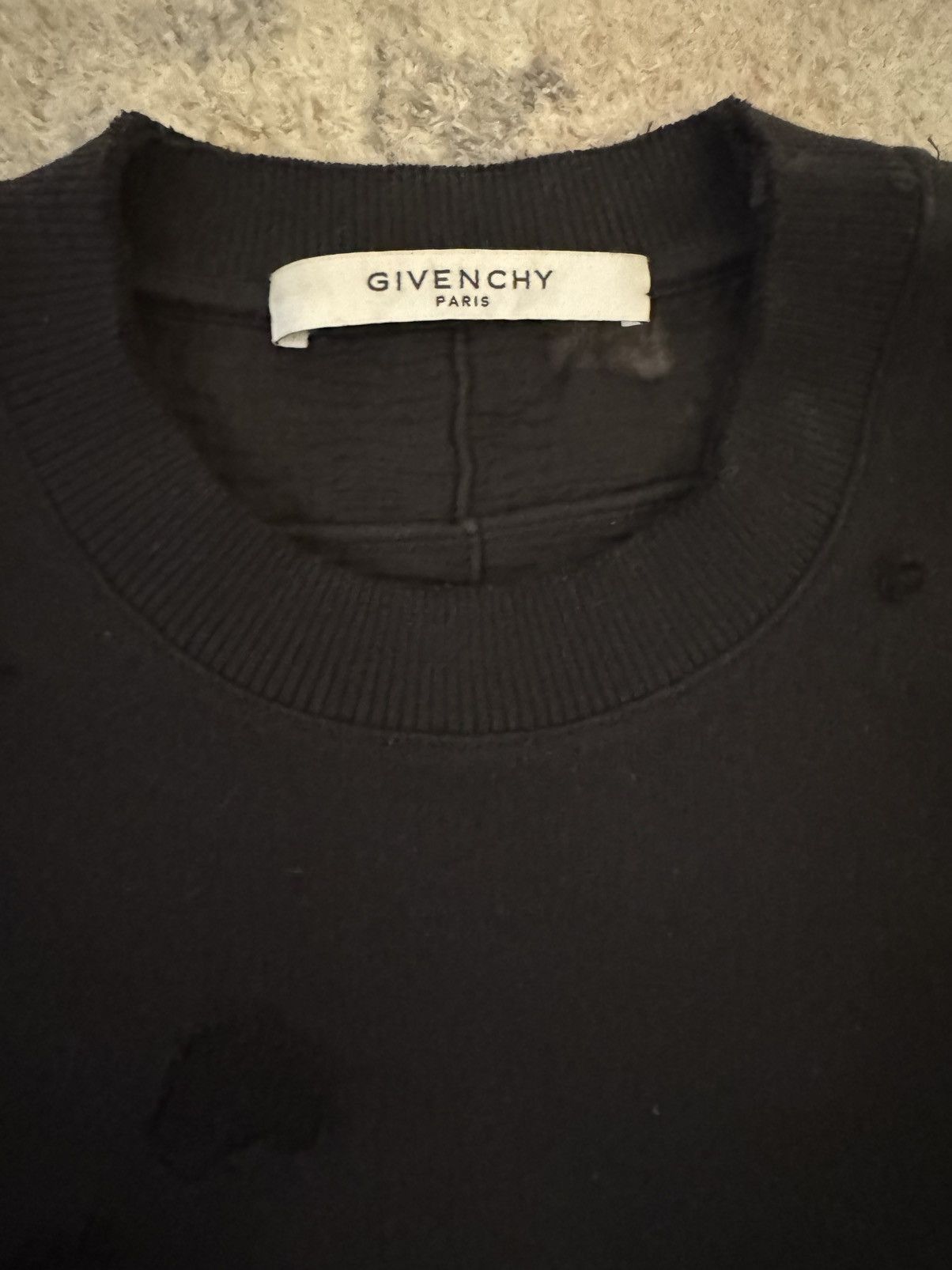 Givenchy Distressed Givenchy sweatshirt Size US M / EU 48-50 / 2 - 2 Thumbnail
