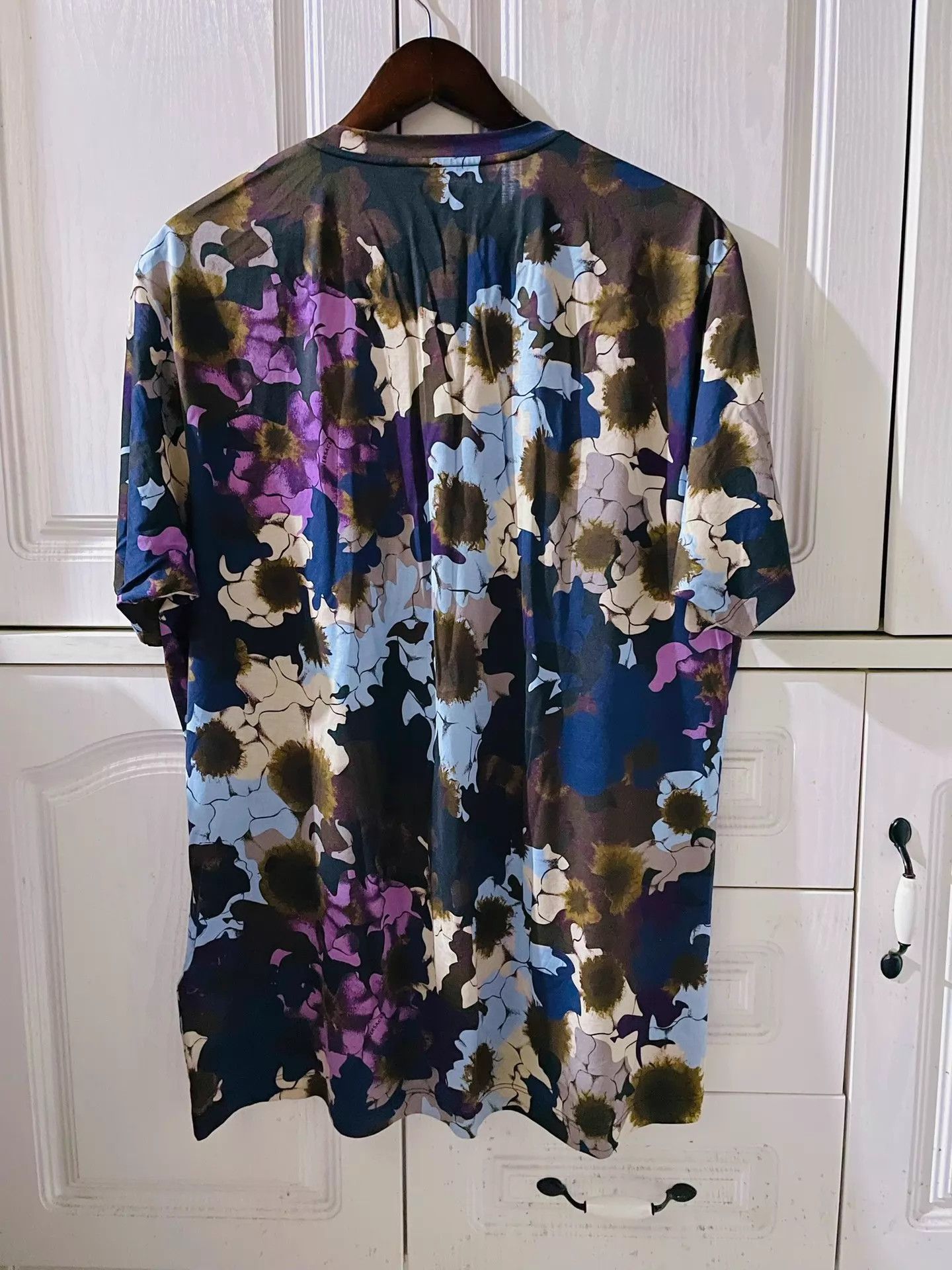 Versace Versace Floral All Over Print SS T XL 98 New Runway Size US XL / EU 56 / 4 - 2 Thumbnail