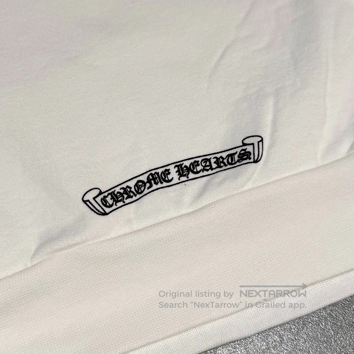 Chrome Hearts chrome hearts white love vines sweatshirt. Size US S / EU 44-46 / 1 - 6 Thumbnail