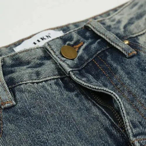 Designer × Vintage Men Washed Ripped Jeans Size US 32 / EU 48 - 3 Thumbnail