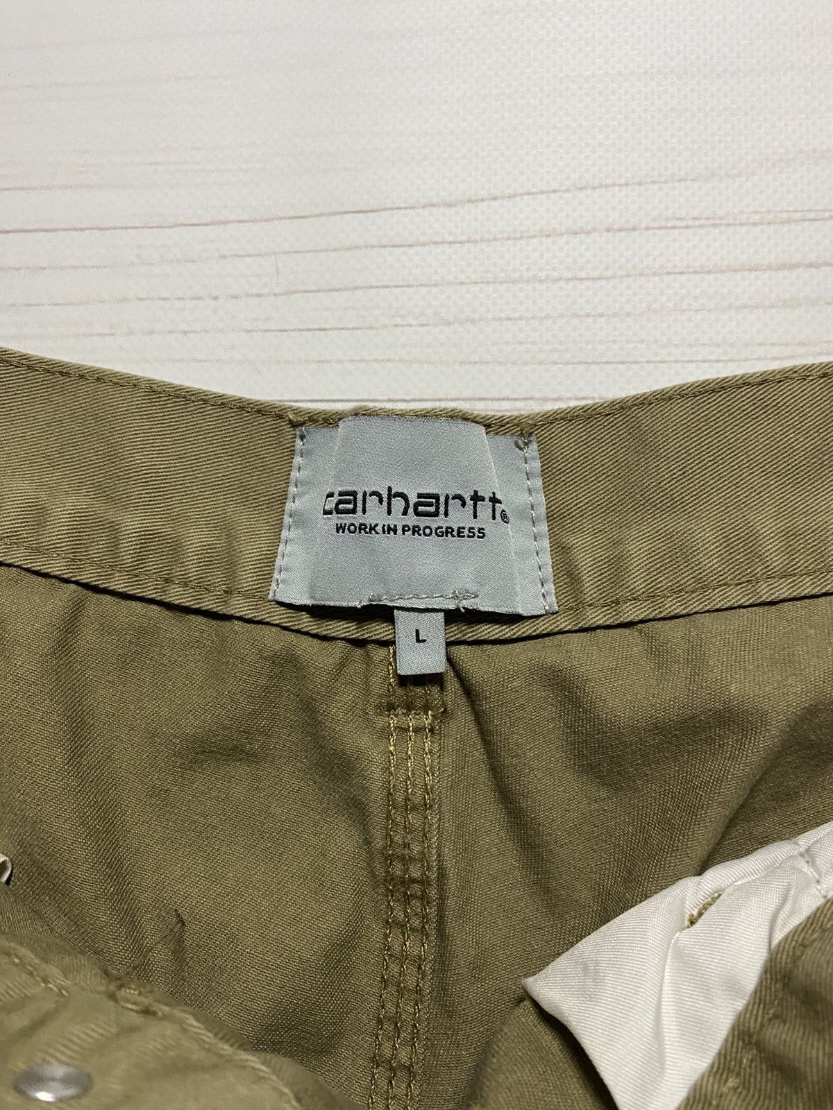 Carhartt × Vintage Vintage Carhartt cargo leather logo baggy fit y2k pants Size US 34 / EU 50 - 3 Thumbnail