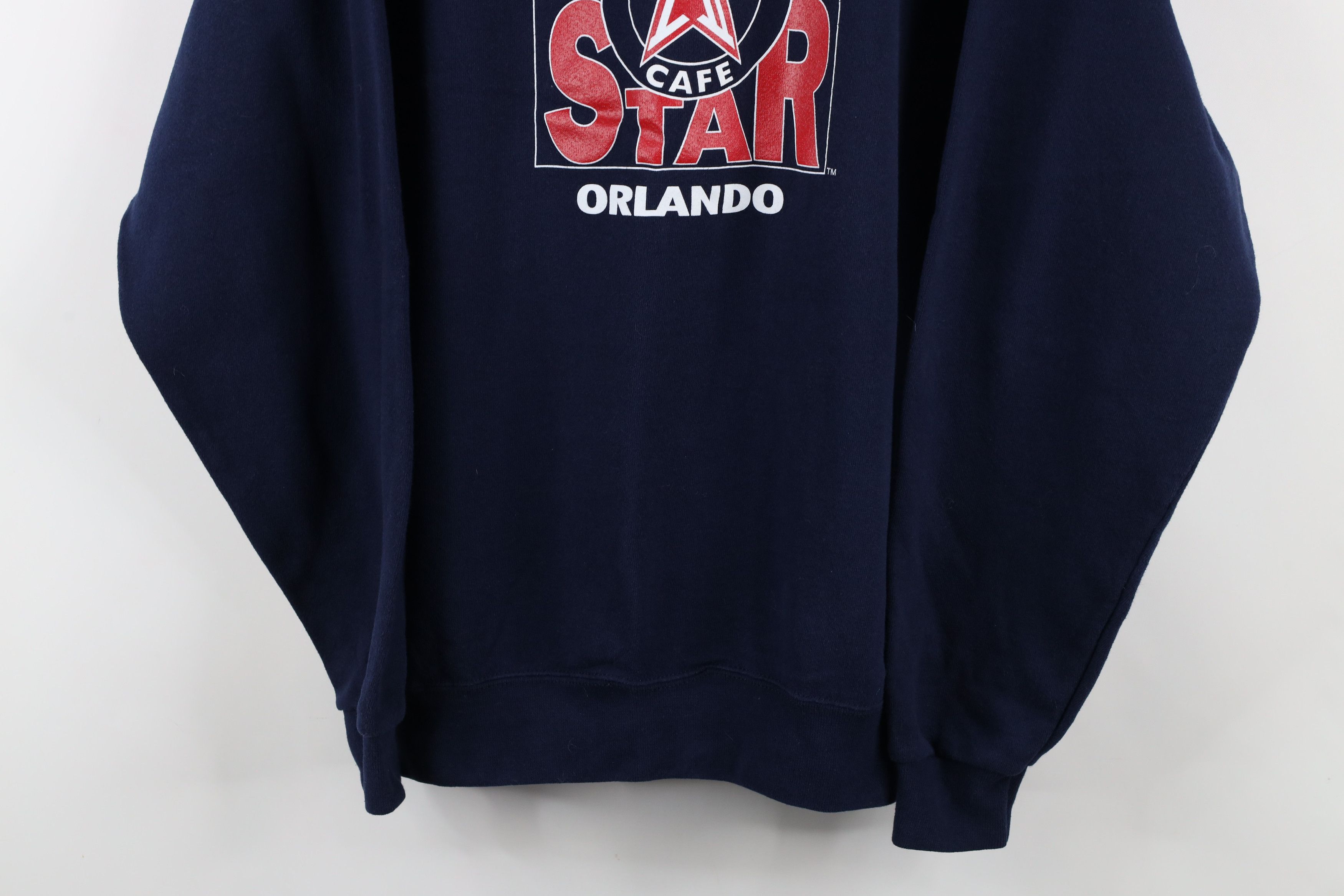 Vintage Vintage 90s Out Orlando All Star Cafe Sweatshirt USA Size US L / EU 52-54 / 3 - 3 Thumbnail
