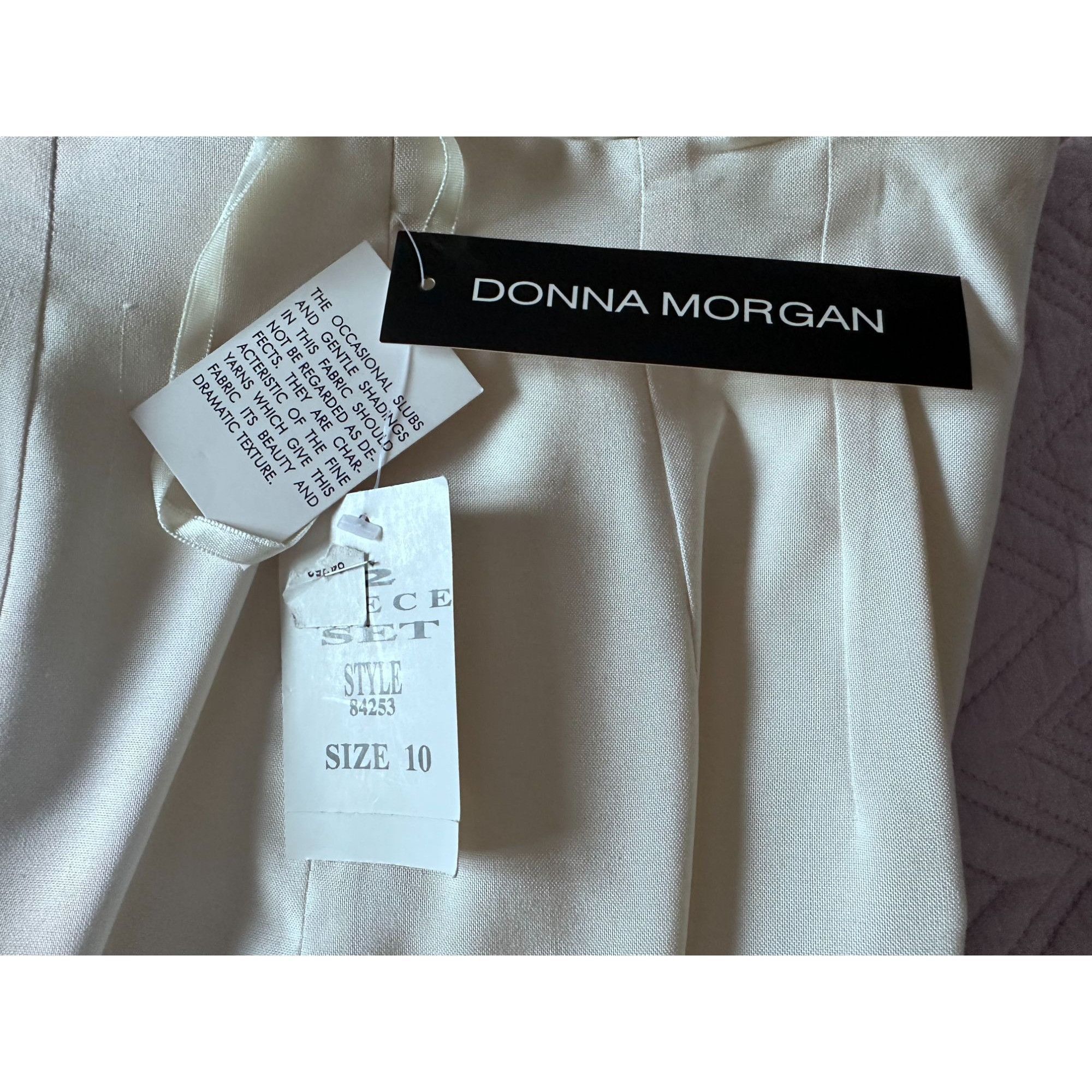 Donna Morgan NWT Donna Morgan 2pc silk pants set Sleeveless top and flora Size L / US 10 / IT 46 - 7 Thumbnail