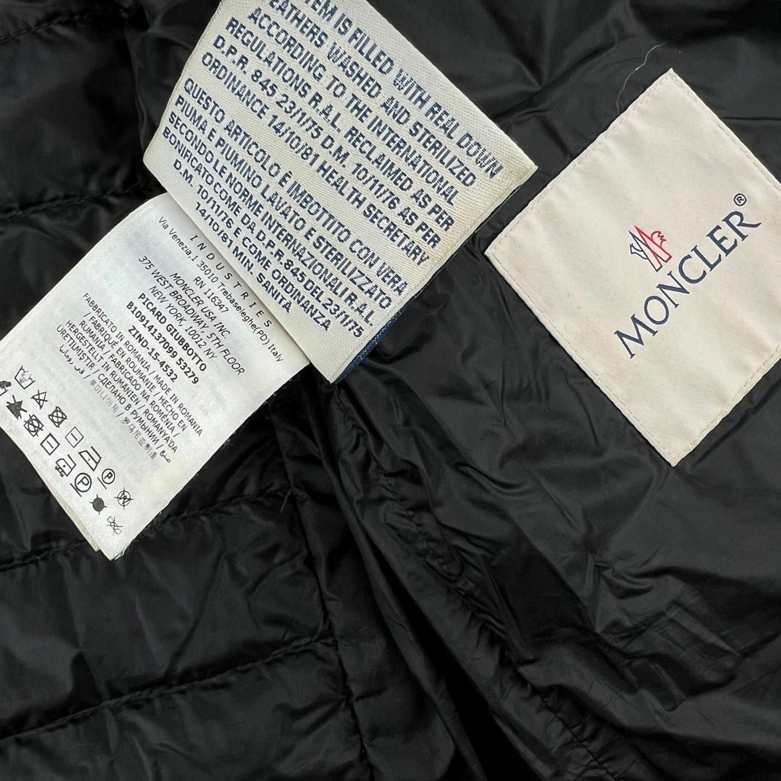 Moncler Moncler Picard Black Puffer Jacket Size US S / EU 44-46 / 1 - 6 Thumbnail