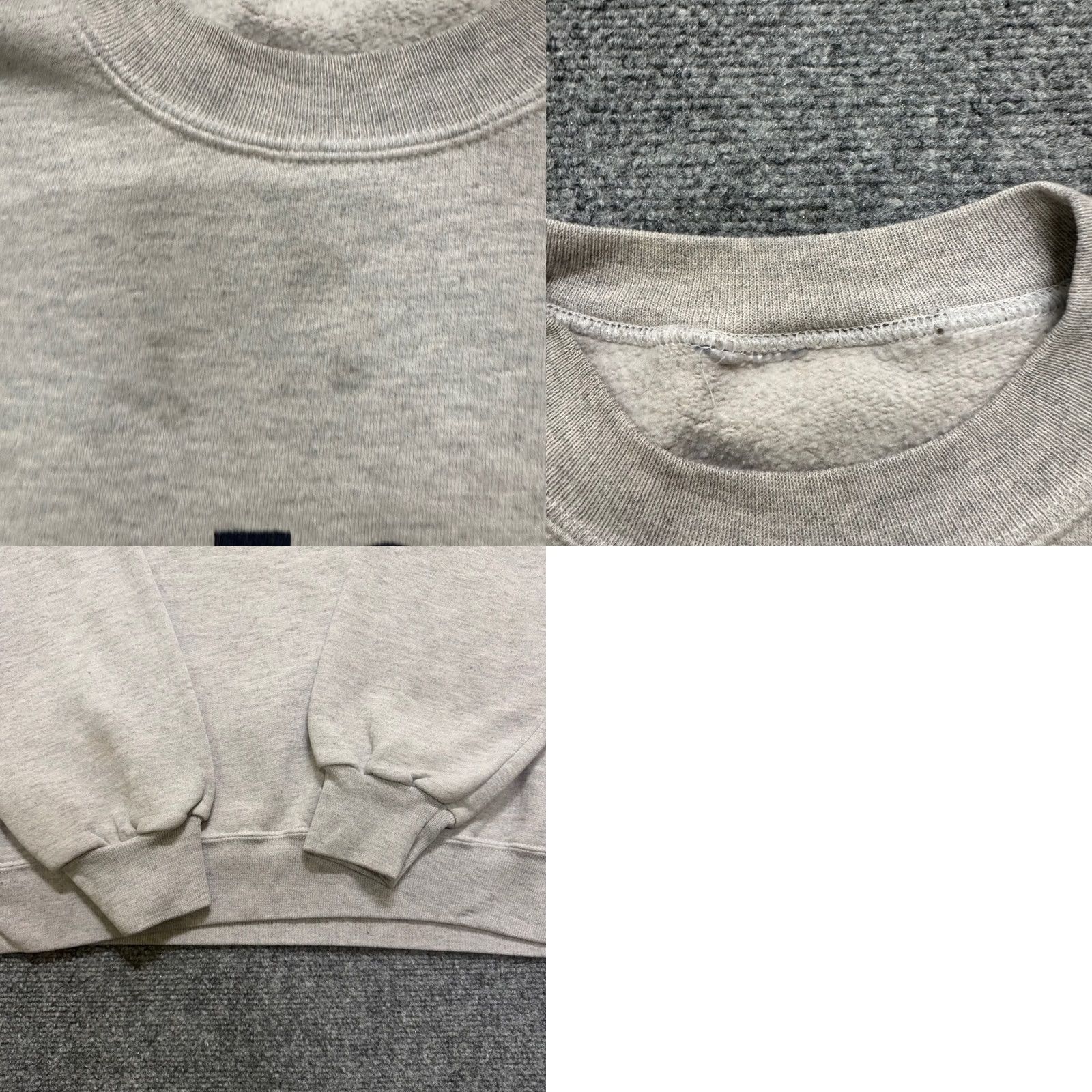 Vintage VINTAGE Air Force Pullover Sweatshirt Men XL grey 90s Heavyweight Cotton Blend Shirt Mens XL Size US XL / EU 56 / 4 - 8 Thumbnail