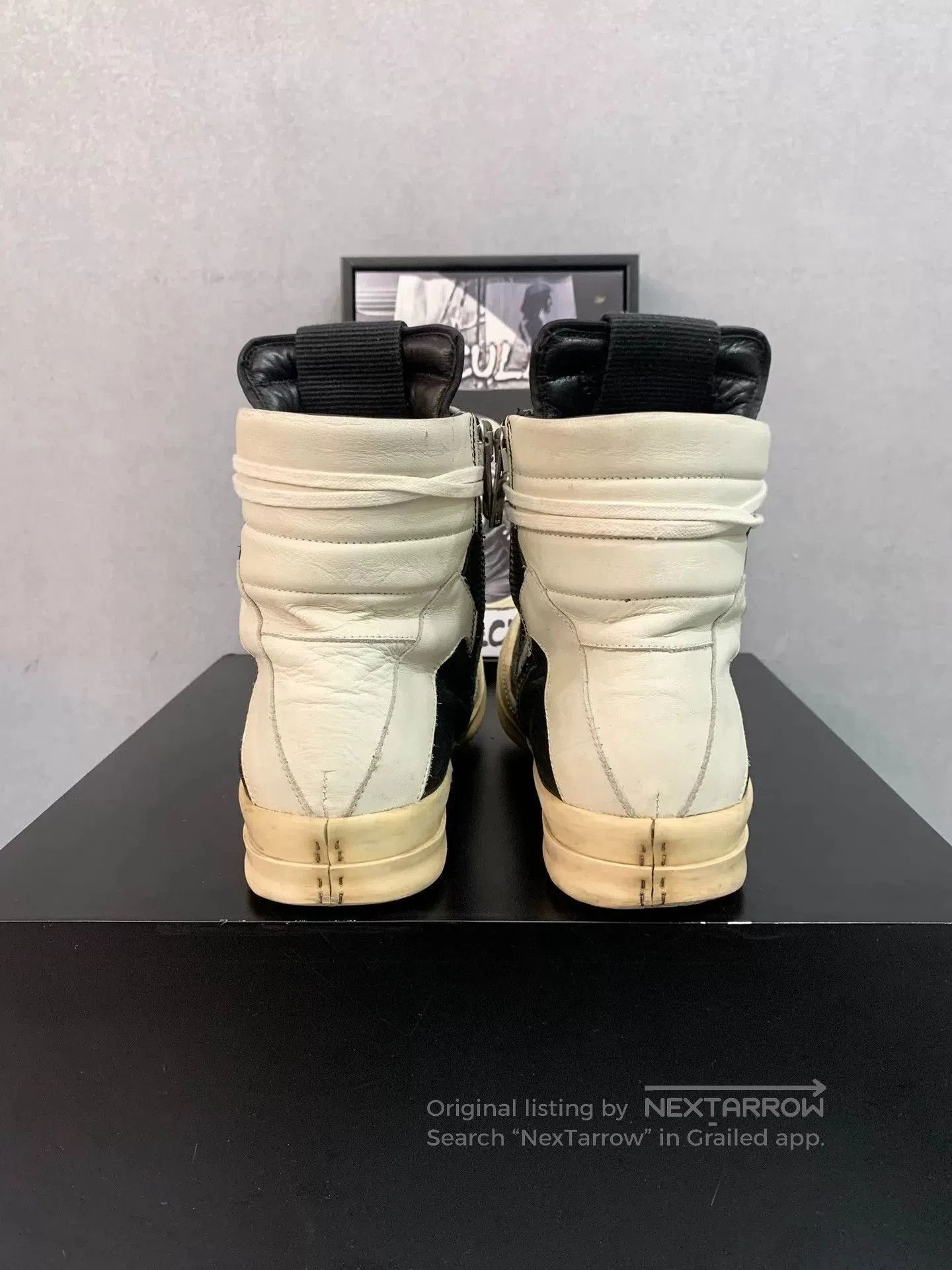 Rick Owens Rick Owens Geobasket High Top Sneakers. Size US 10 / EU 43 - 7 Thumbnail
